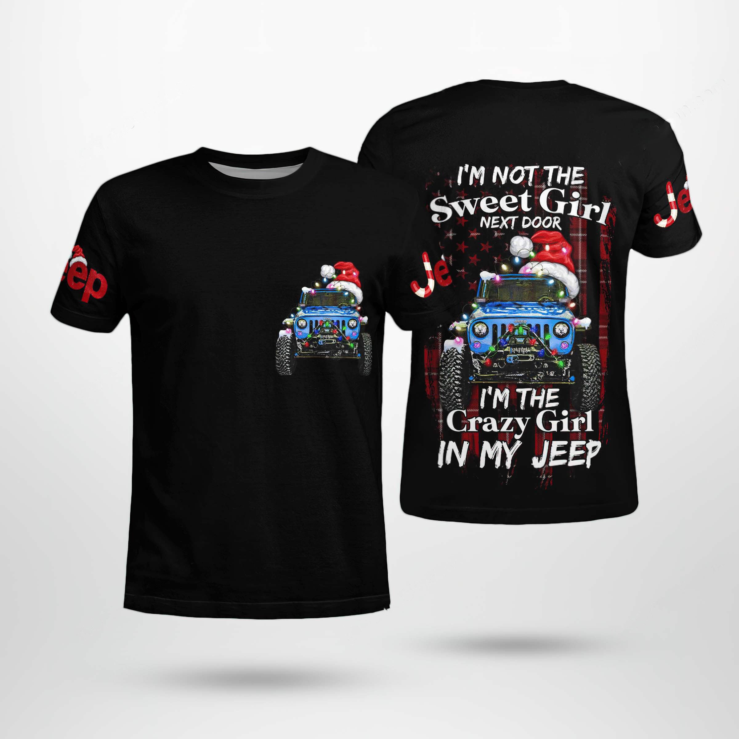 flagchris-jeep-christmas-t-shirt