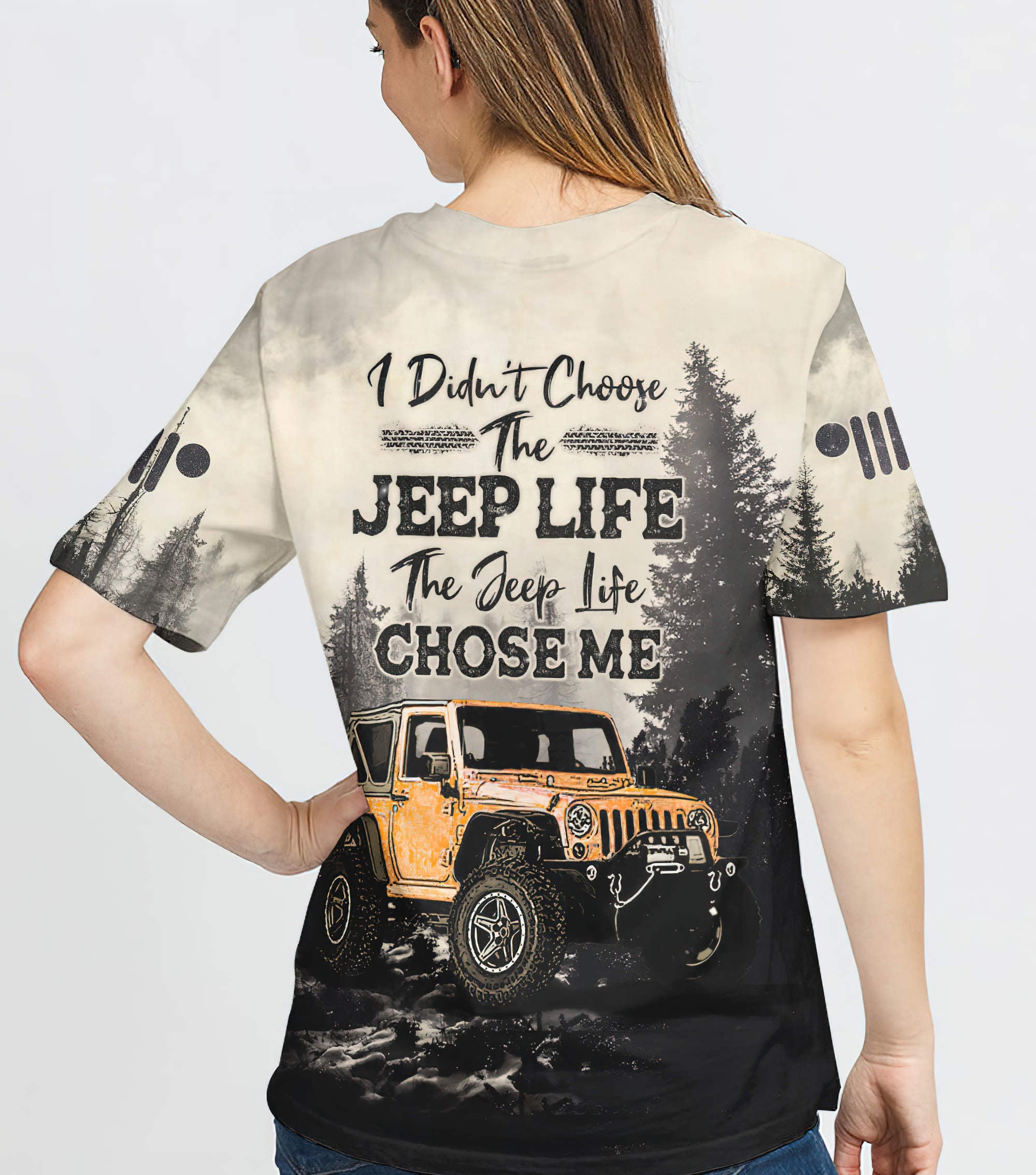 i-didnt-choose-the-jeep-life-vintage-t-shirt