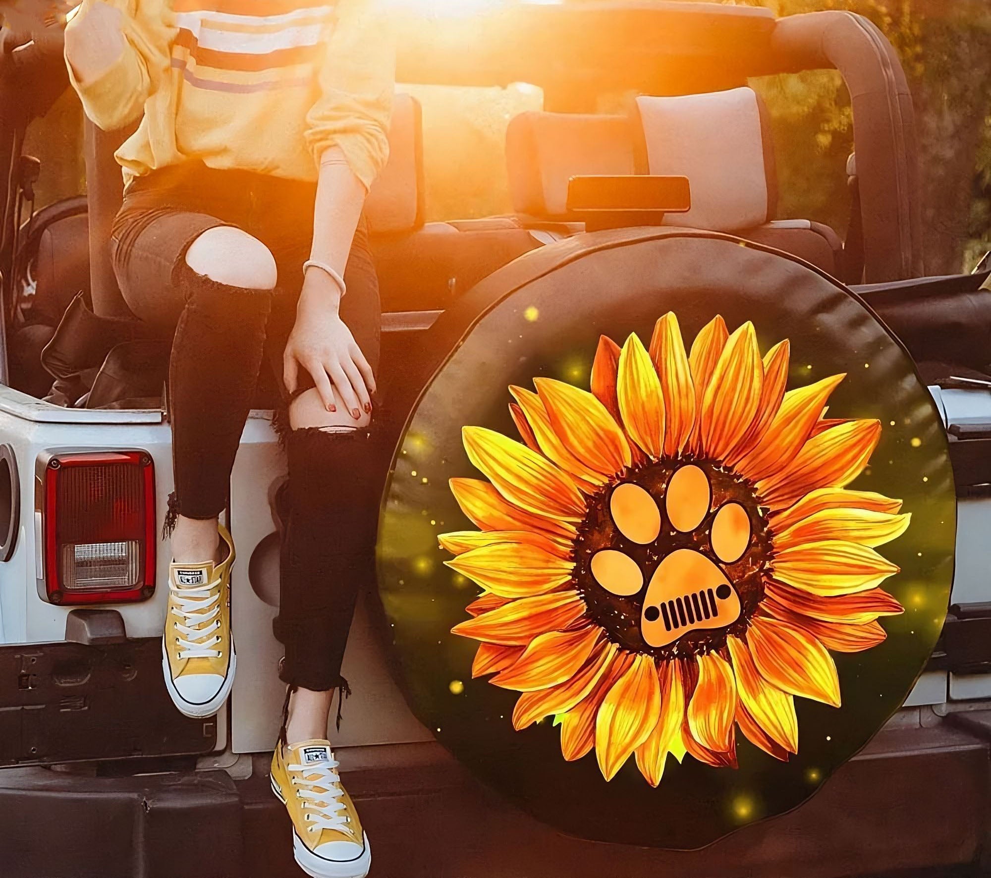 jeep-dog-paw-sunflower-automotive-spare-tire-cover