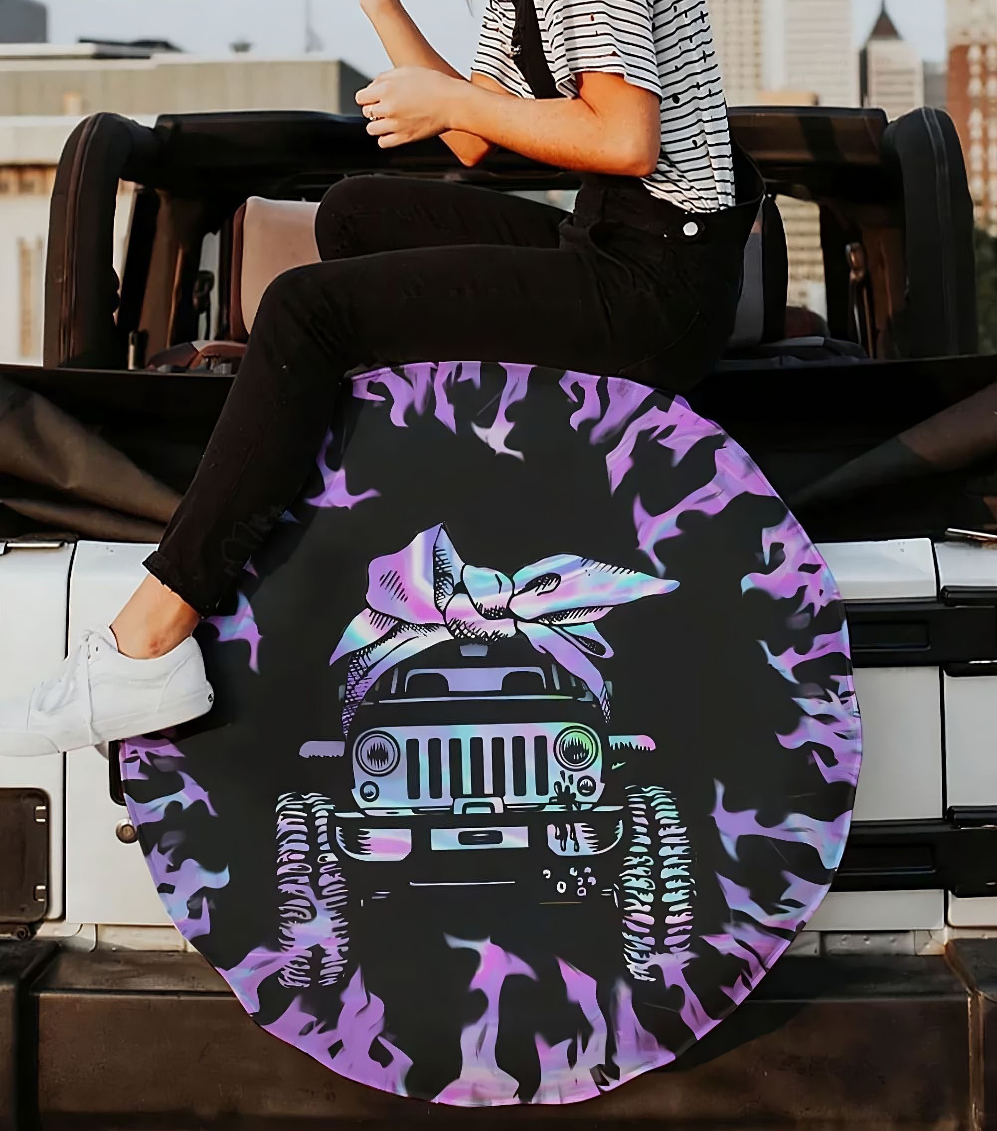 jeep-girl-holographic-halloween-automotive-spare-tire-cover