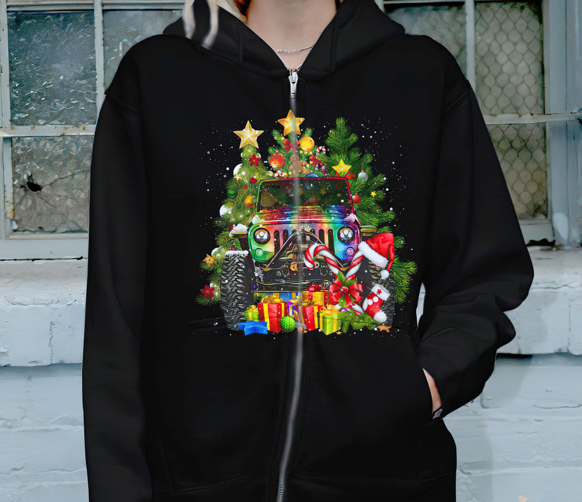 jeep-christmas-tie-dye-1-sided-hoodie