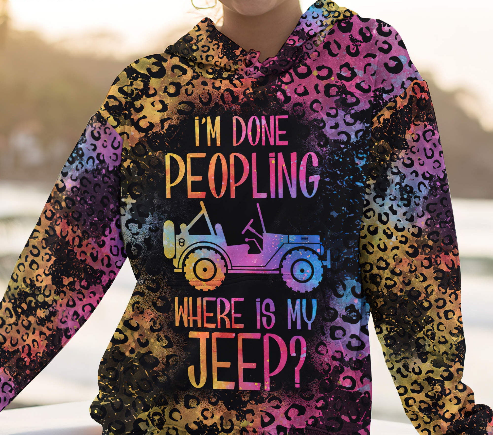 im-done-peopling-jeep-hoodie