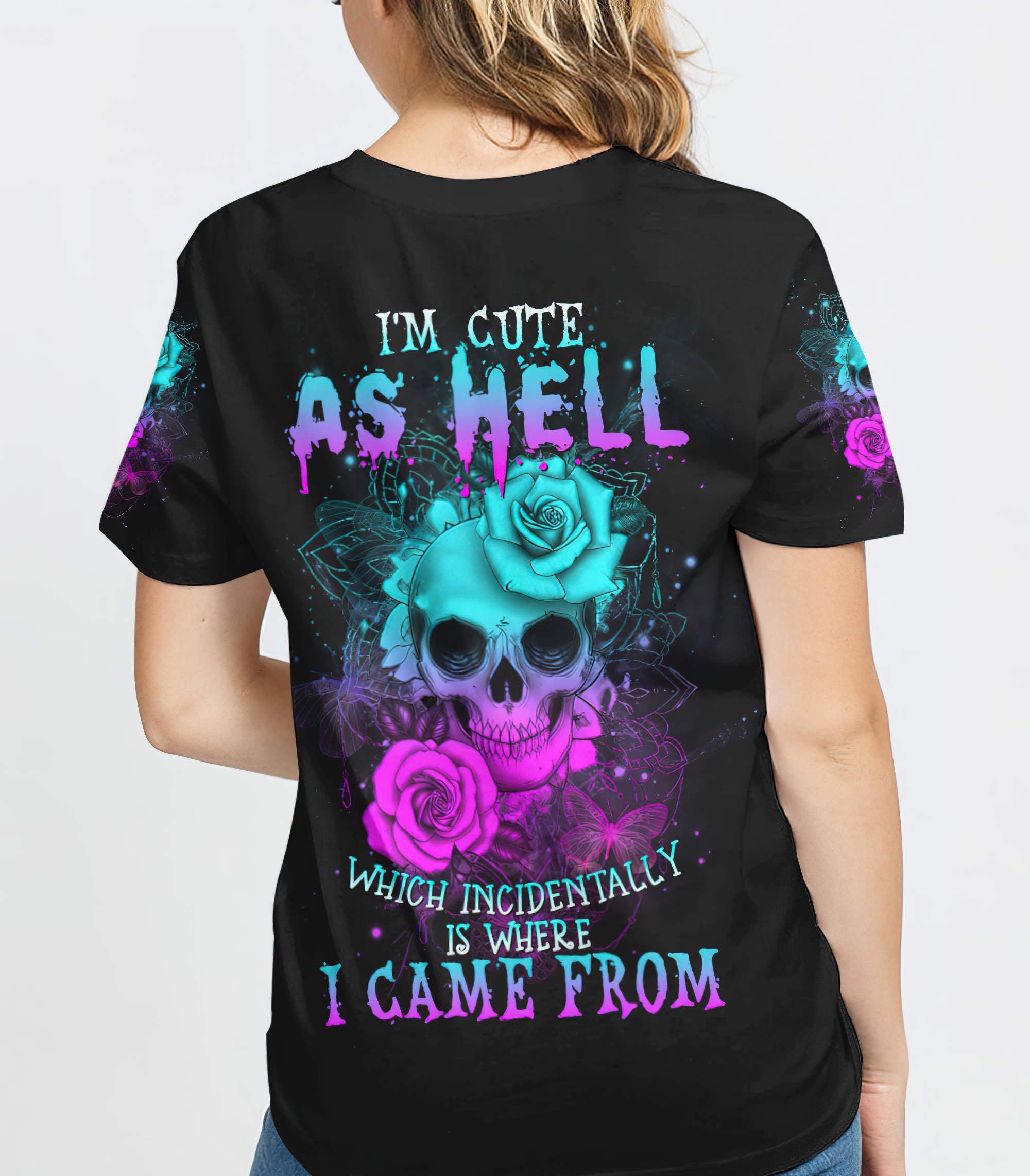 im-cute-as-hell-skull-rose-all-over-print-1-t-shirt