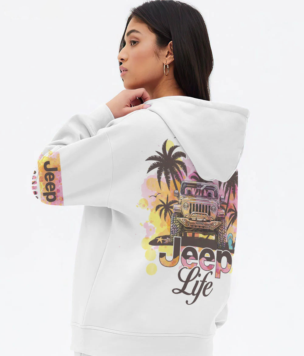 jeep-life-painting-beach-hoodie