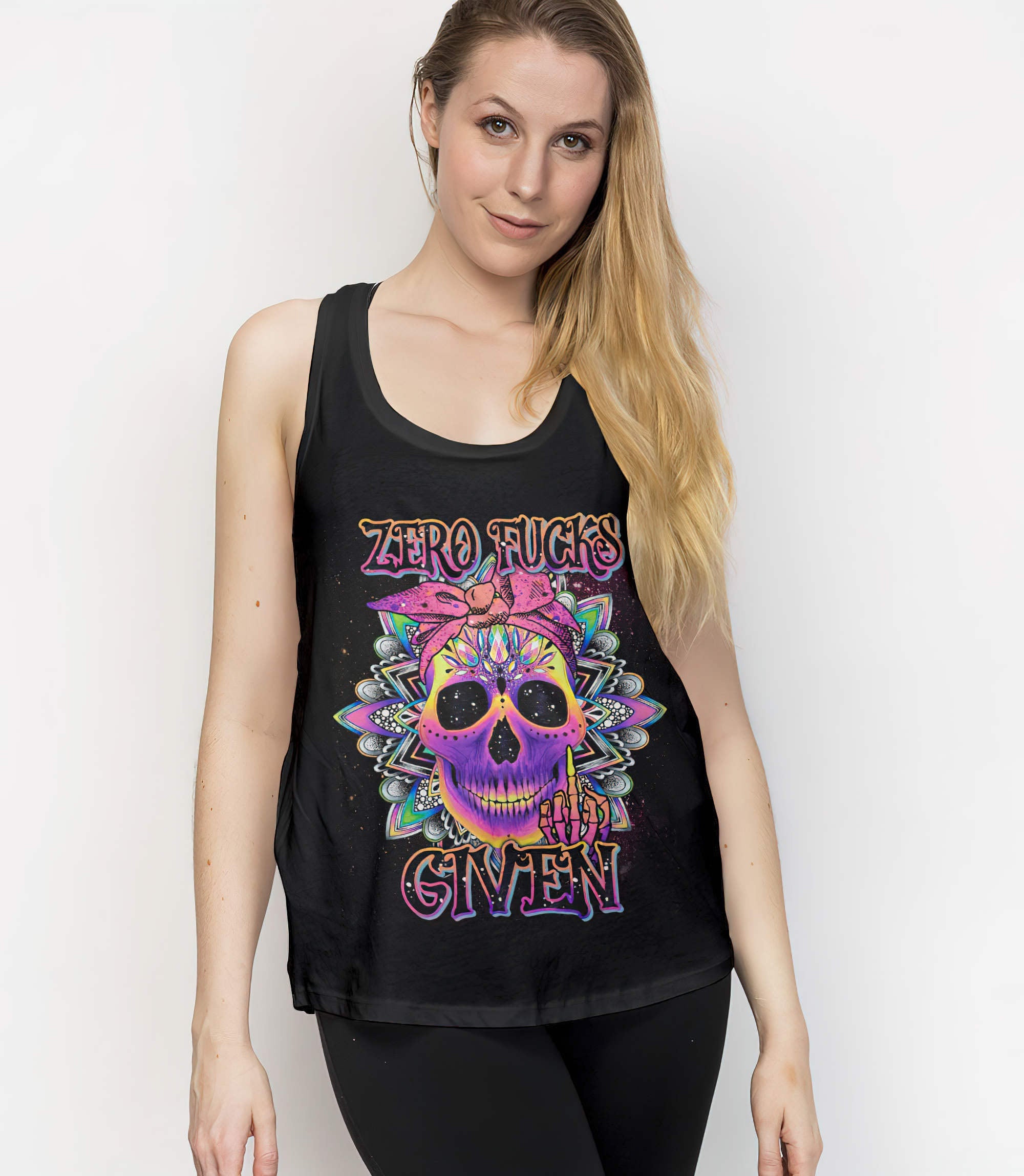 skull-headband-mandala-all-over-print-tank-top