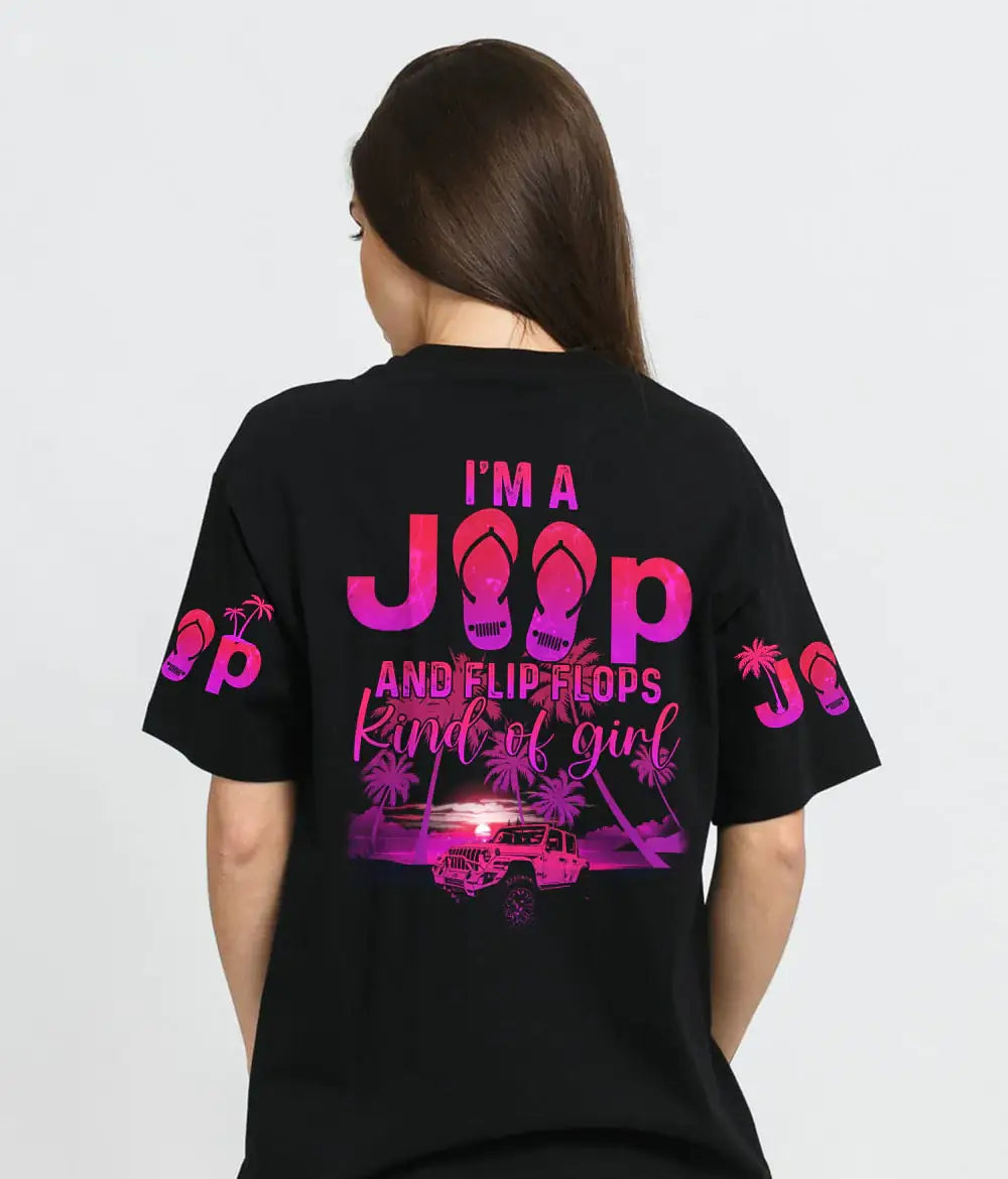 im-a-jeep-and-flip-flops-pink-t-shirt