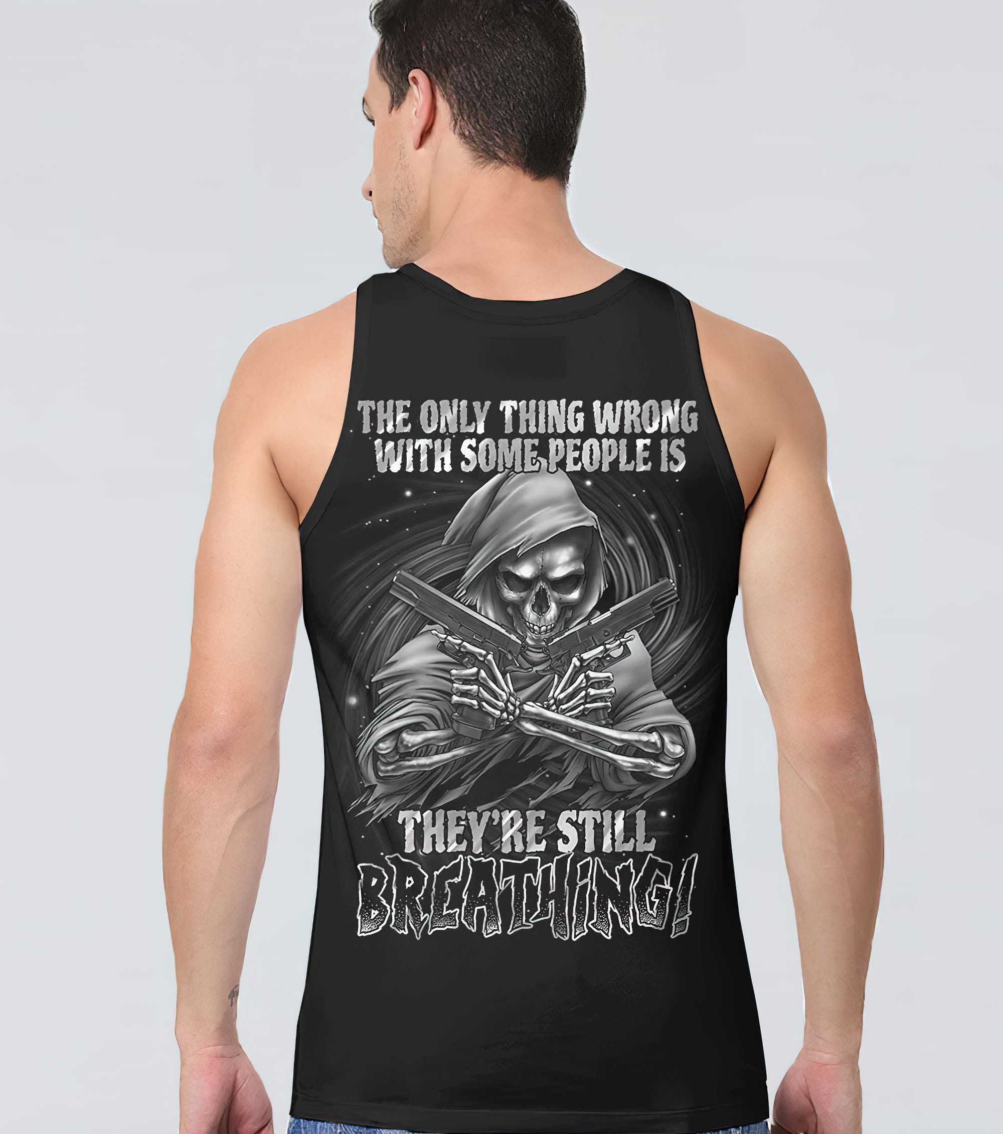 the-only-thing-wrong-skull-reaper-all-over-print-tank-top