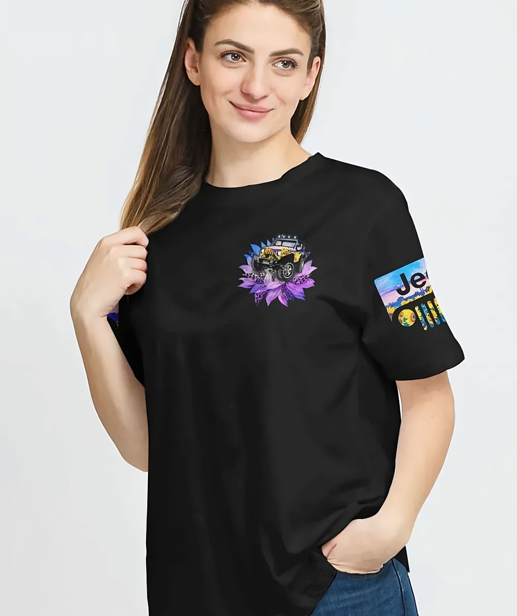 jeep-purple-sunflower-all-over-print-t-shirt