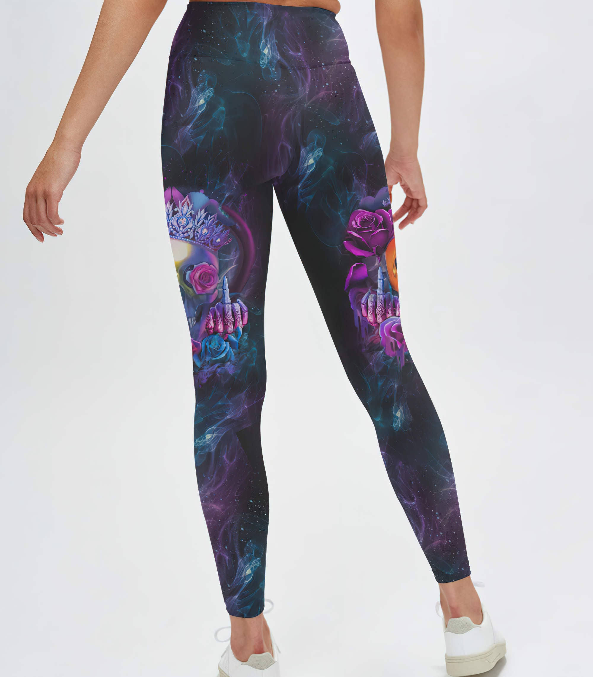 im-the-fking-queen-rose-skull-all-over-print-leggings