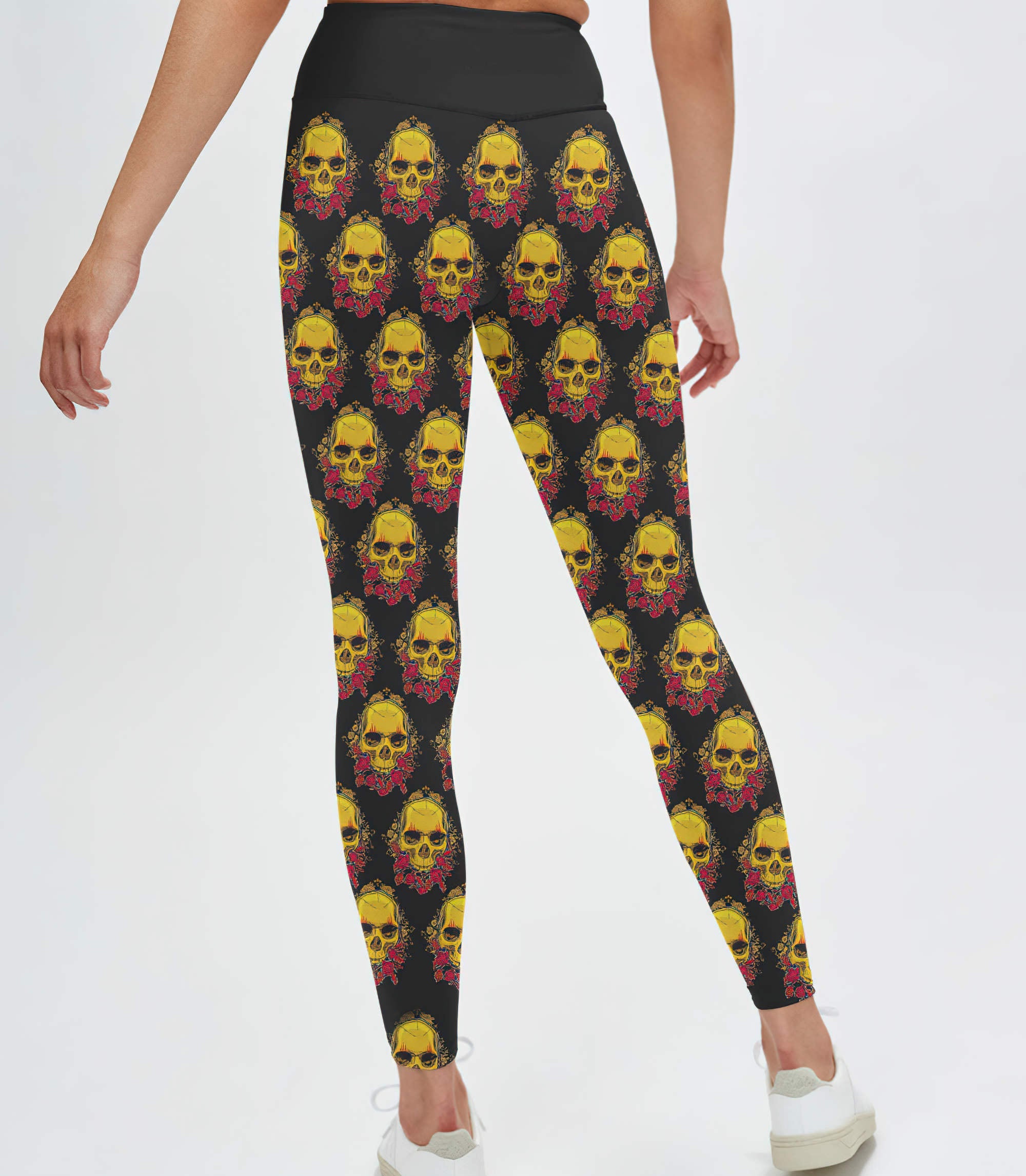 if-you-think-im-short-skull-rose-all-over-print-leggings