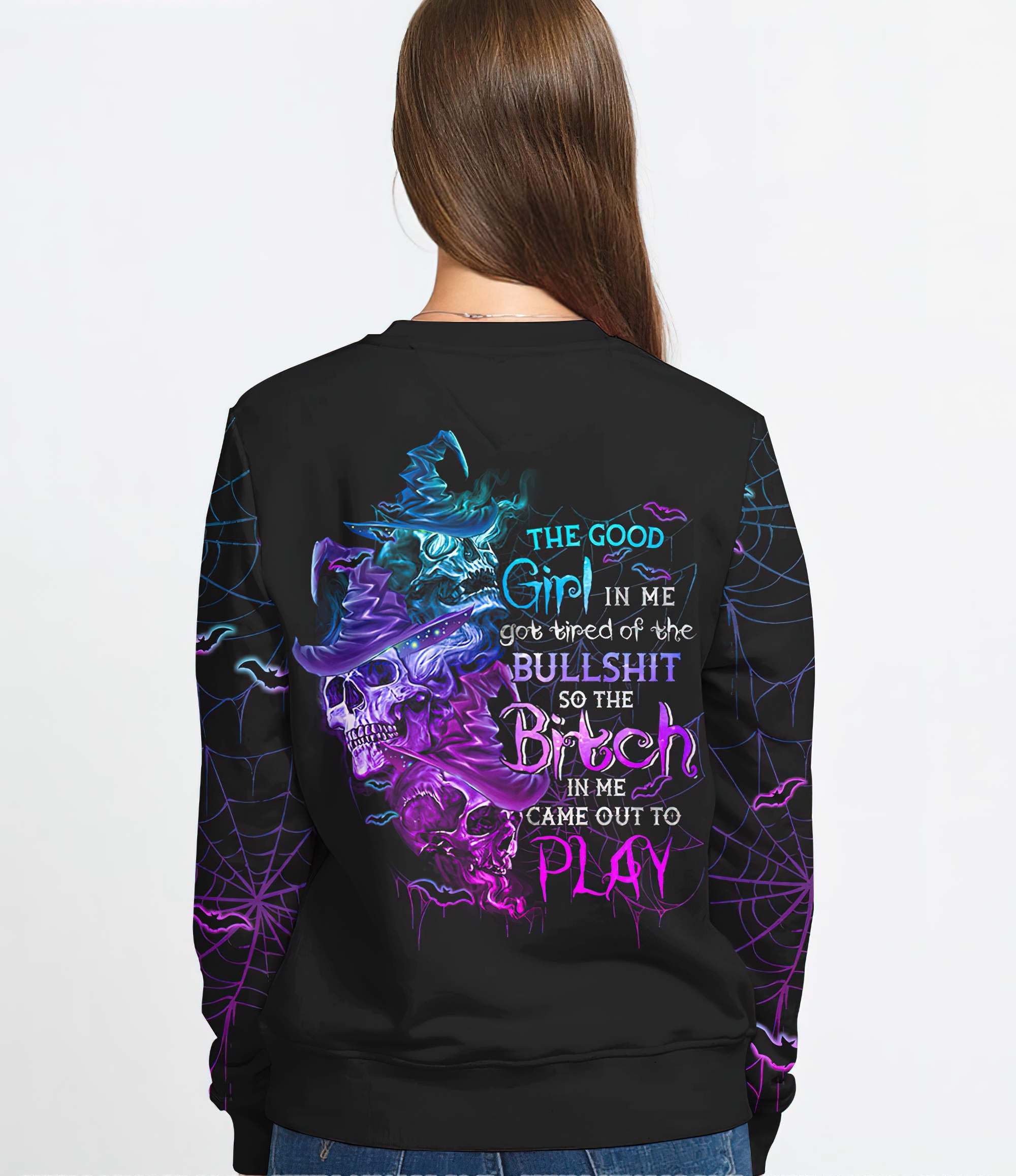 the-good-girl-in-me-got-tired-skull-witch-halloween-all-over-print-sweatshirt