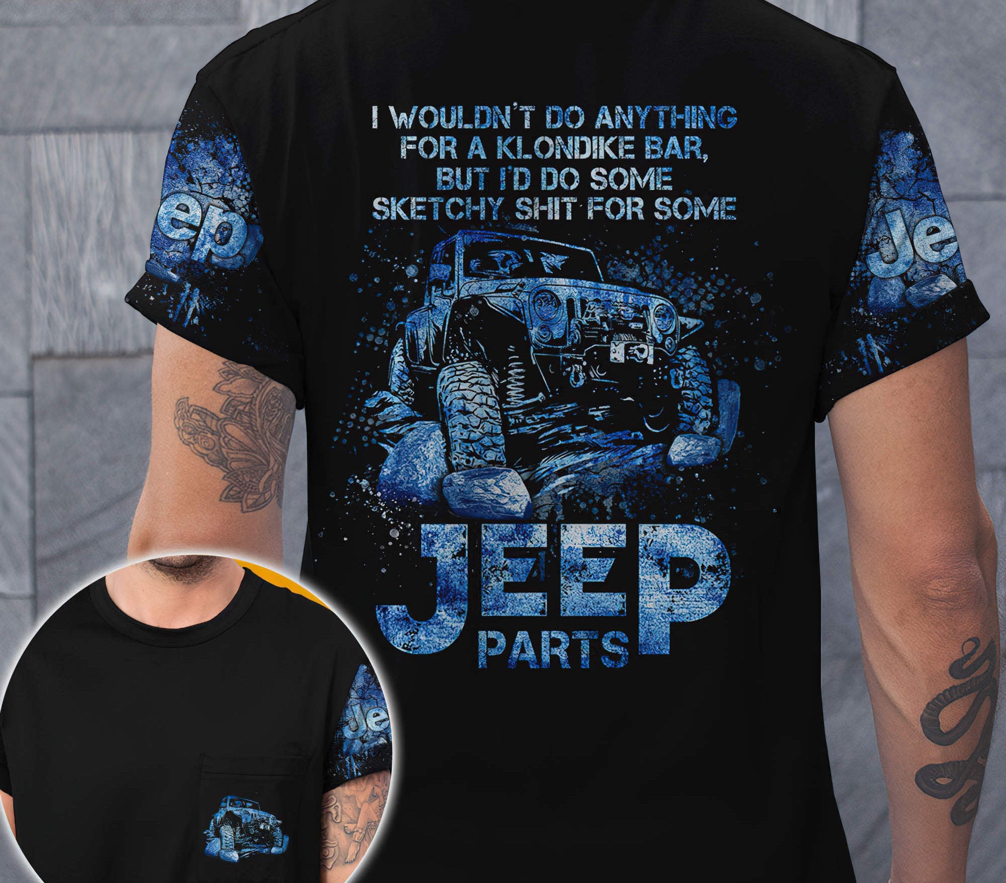 jeep-parts-blue-color-t-shirt