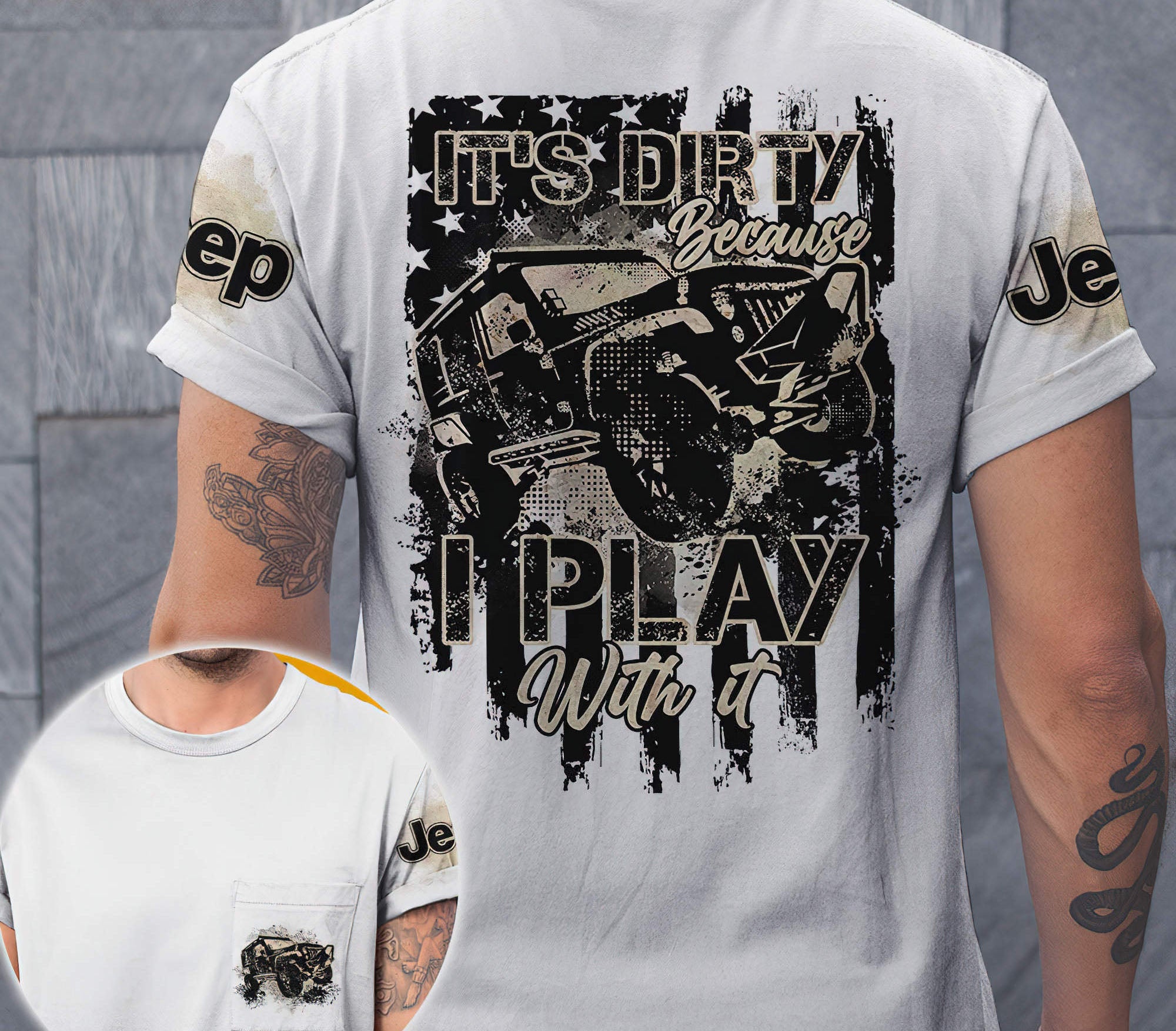 its-dirty-because-jeep-t-shirt