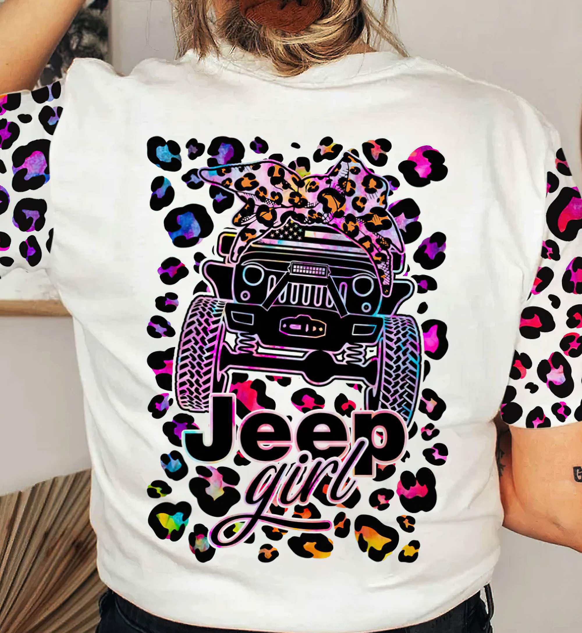 jeep-girl-leopard-colorful-all-over-print-t-shirt