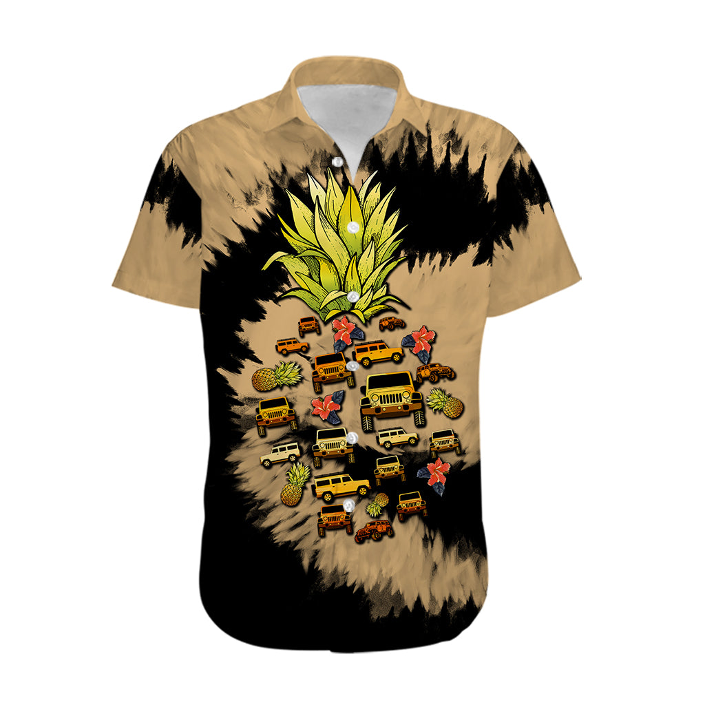 jeep-pineapple-bleach-tie-dye-style-catch-a-wave-hawaiian-shirt