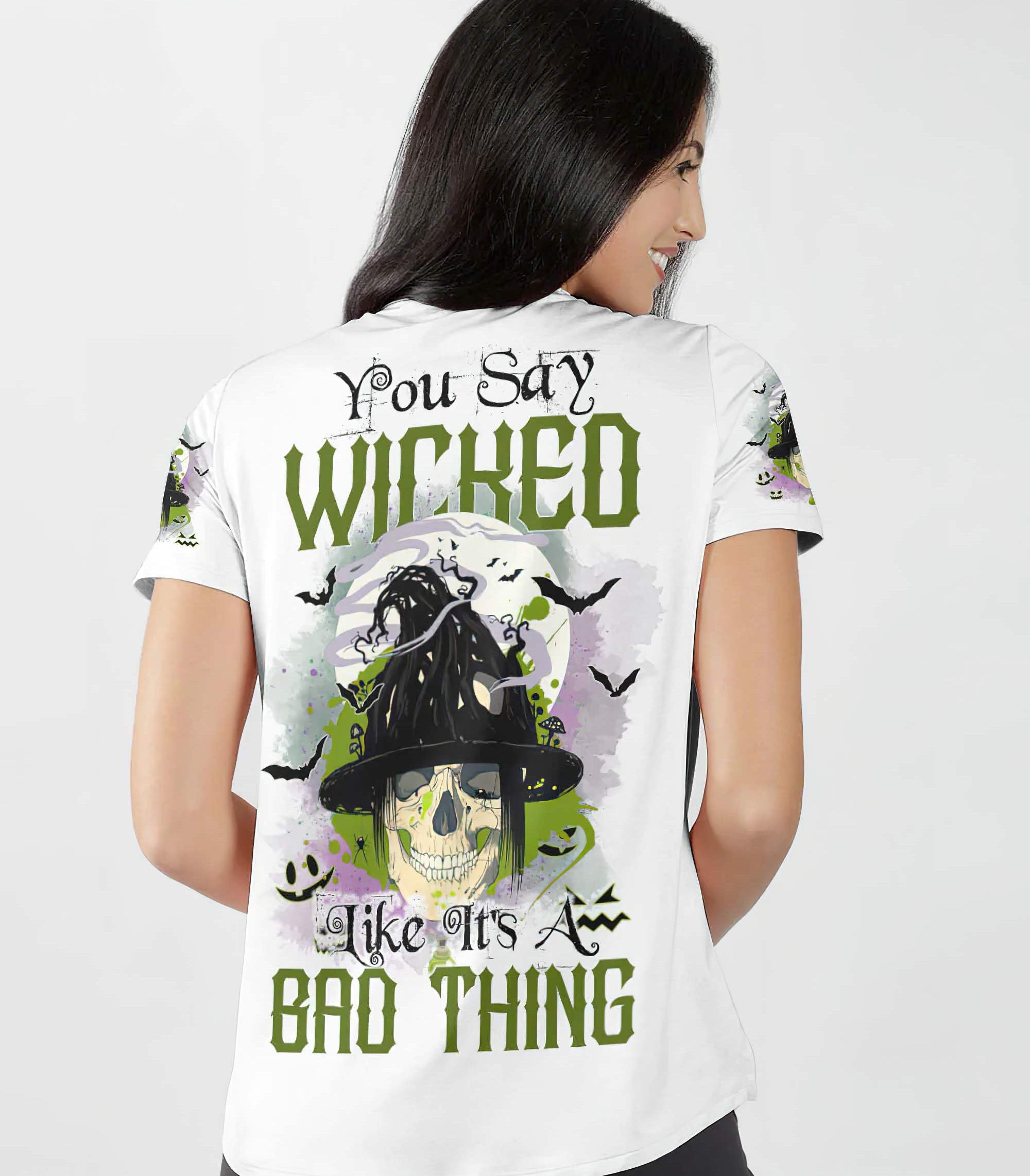 you-say-wicked-skull-all-over-print-women-v-neck-t-shirt