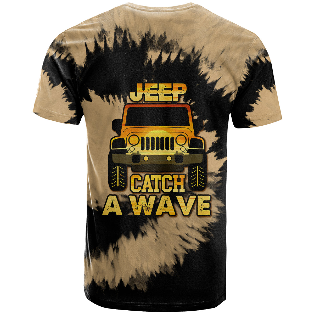 jeep-pineapple-bleach-tie-dye-style-catch-a-wave-t-shirt