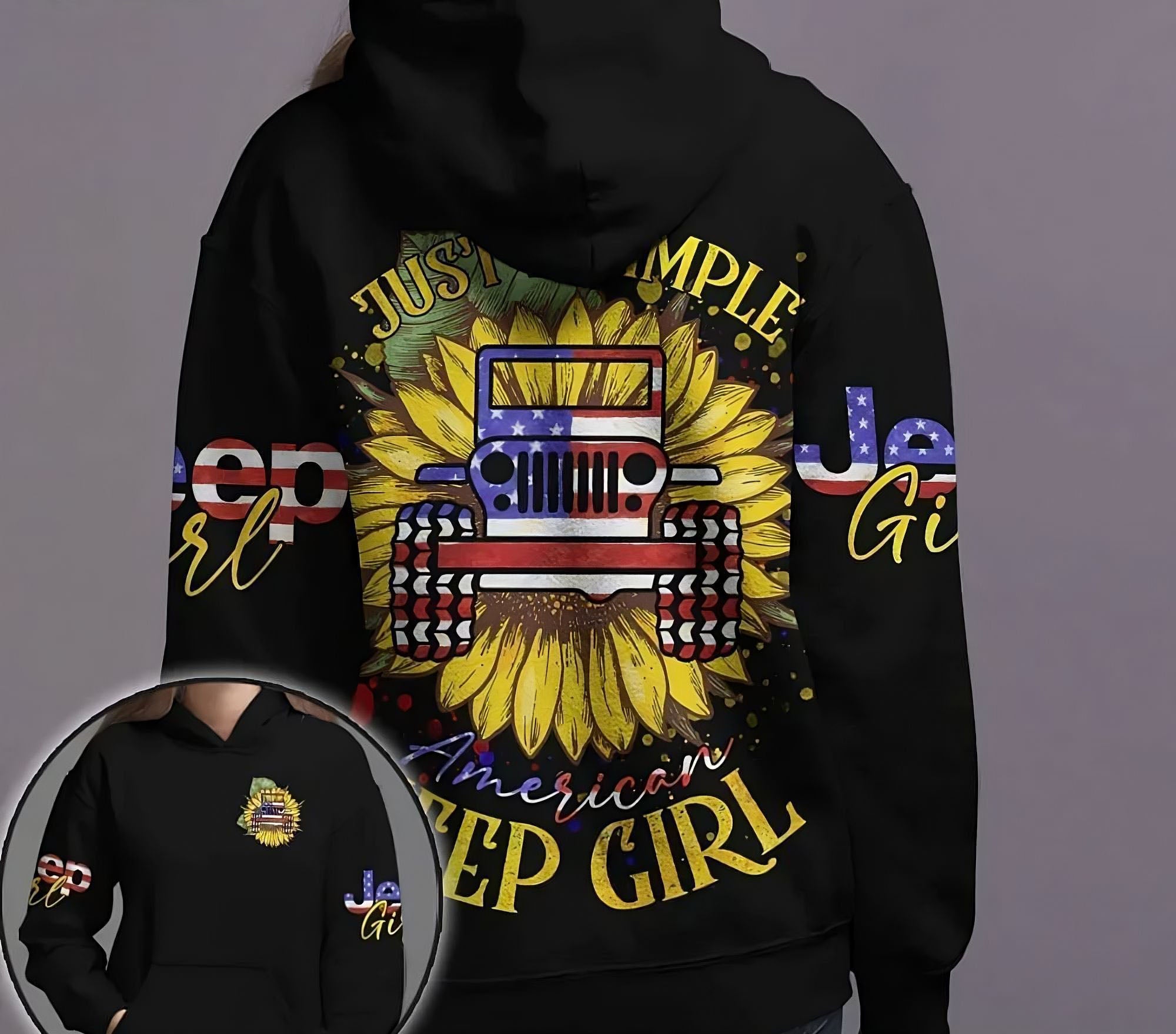 simple-american-jeep-girl-sunflower-all-over-print-hoodie