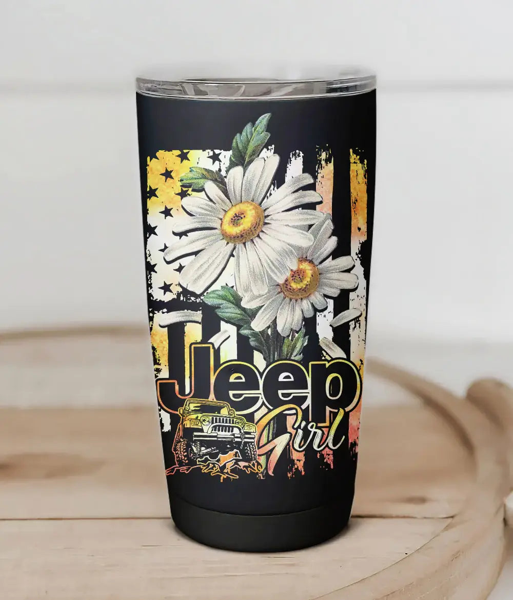 jeep-girl-daisy-painting-flag-tumbler