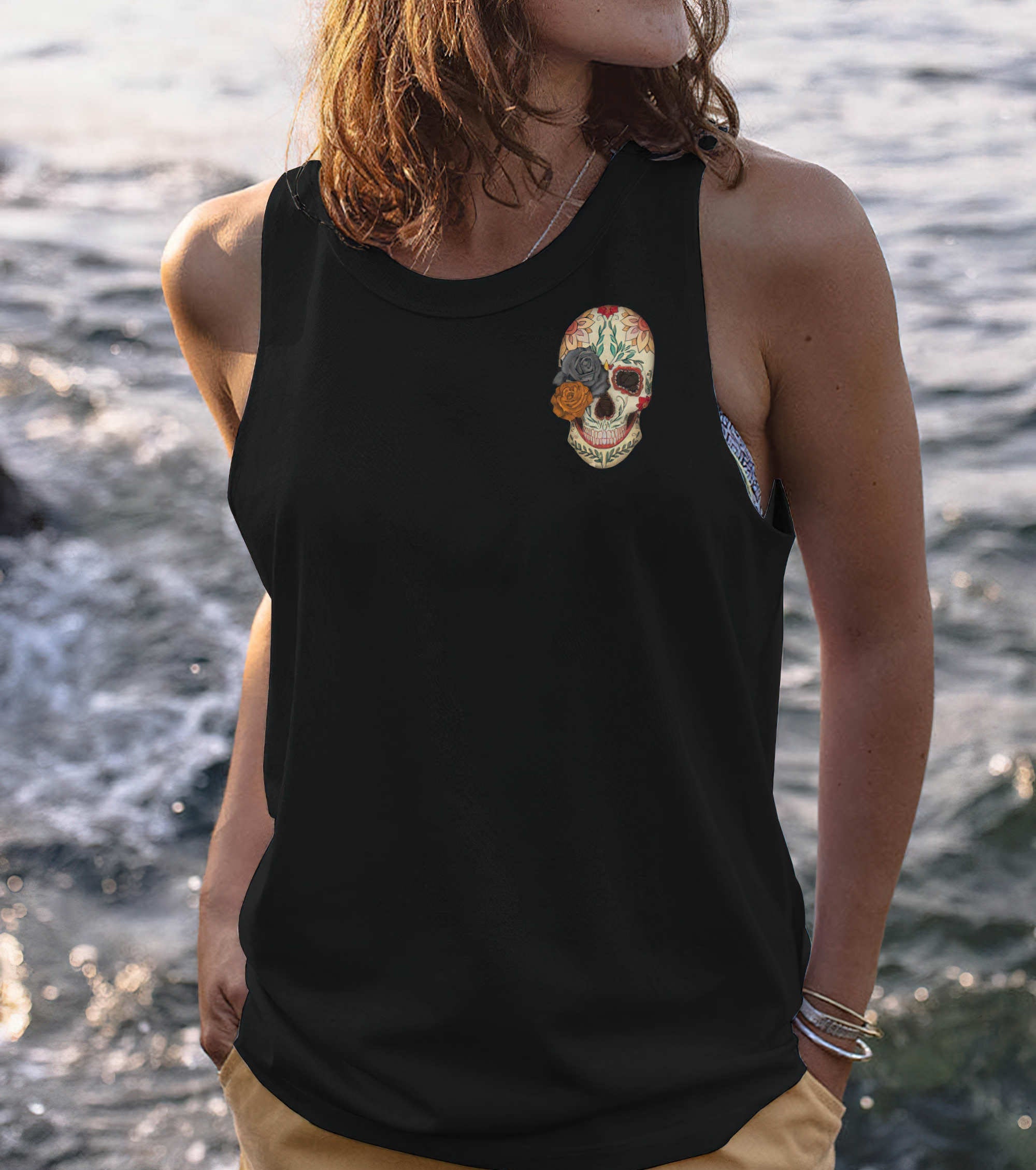 zero-fcks-given-flower-skull-all-over-print-tank-top