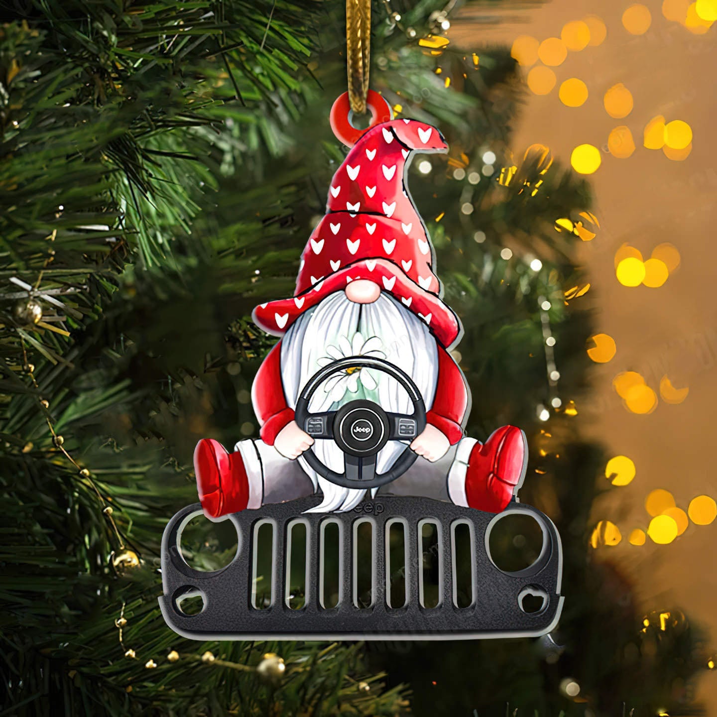 gnome-jeep-grill-jeep-christmas-ornaments