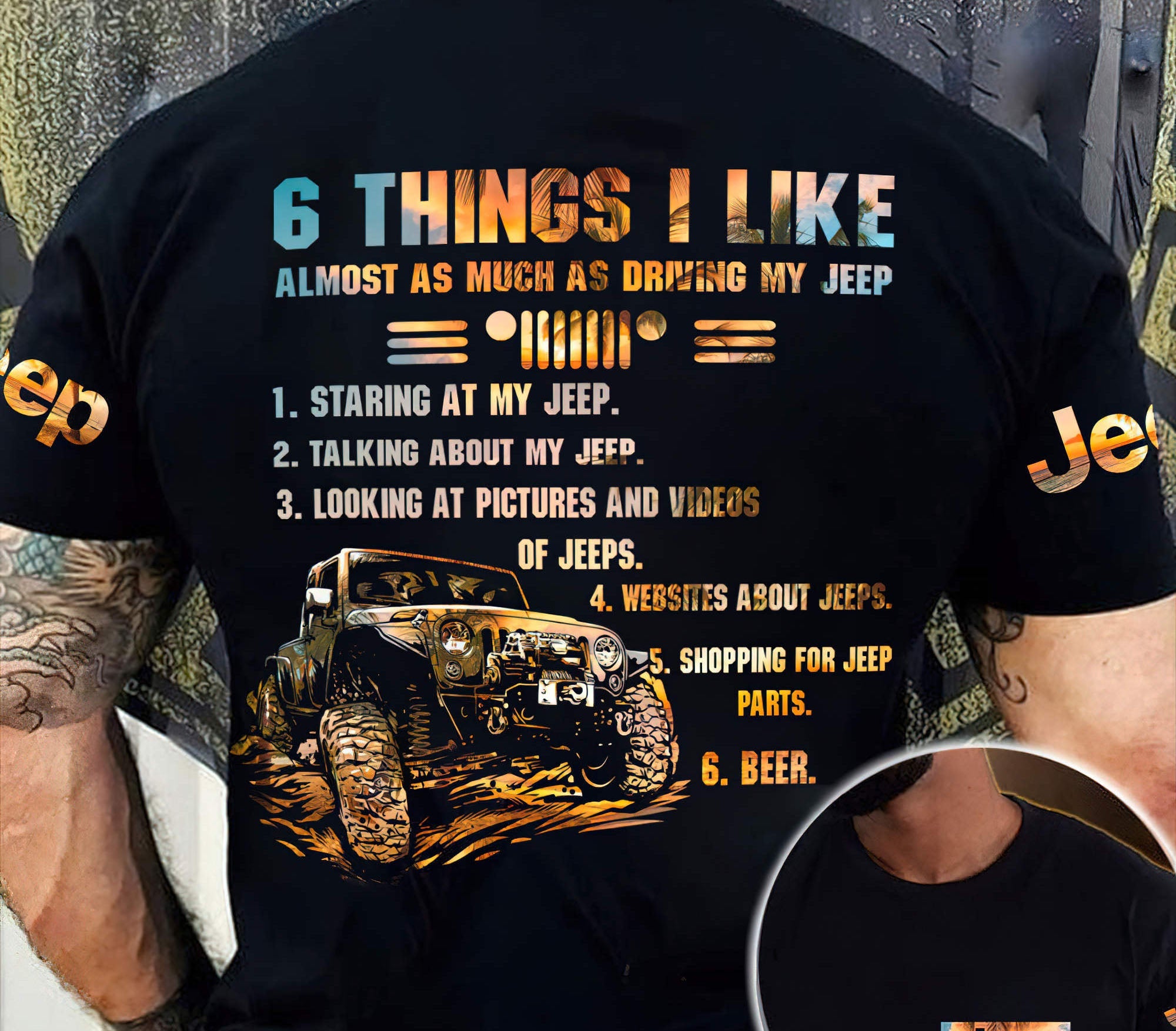 six-things-i-like-jeep-t-shirt