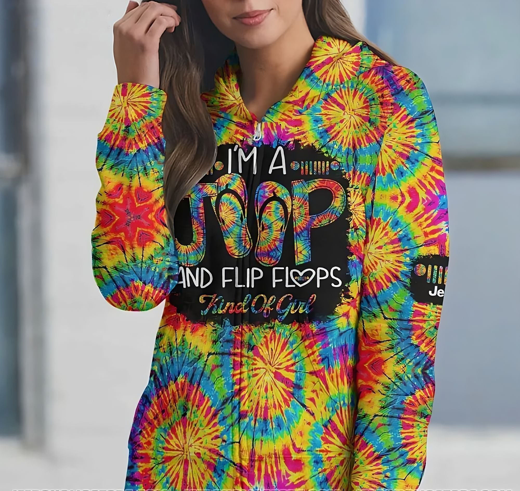 jeep-and-flip-flops-kind-of-girl-tie-dye-all-over-print-hoodie