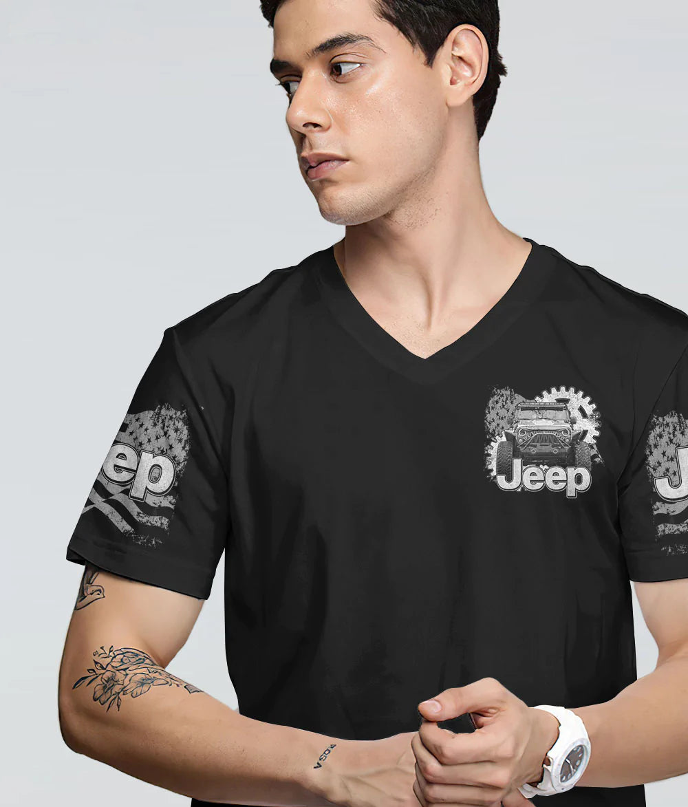 built-not-bought-jeep-t-shirt