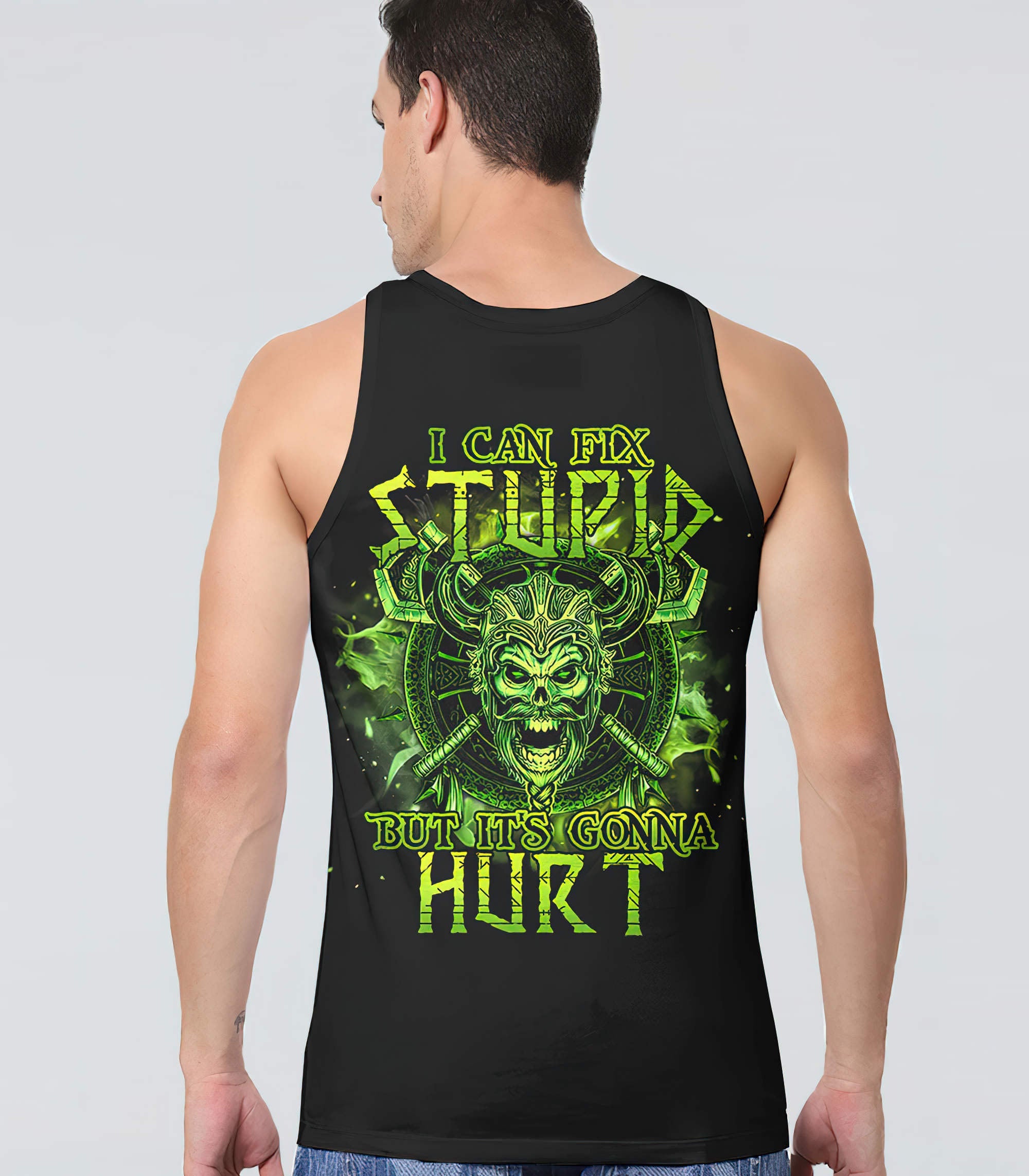 i-can-fix-stupid-viking-skull-all-over-print-1-tank-top