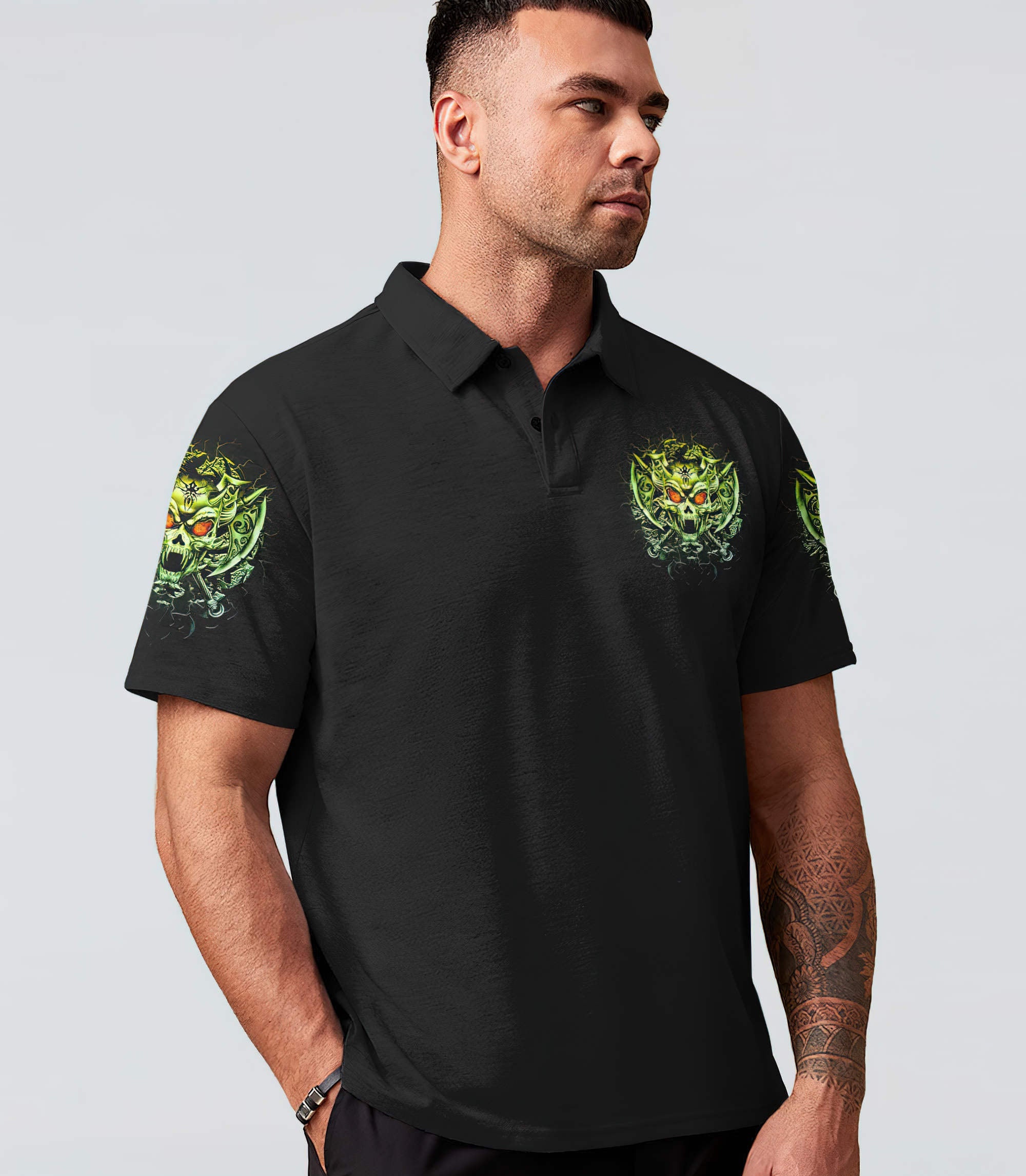 i-know-who-i-am-skull-all-over-print-polo-shirt