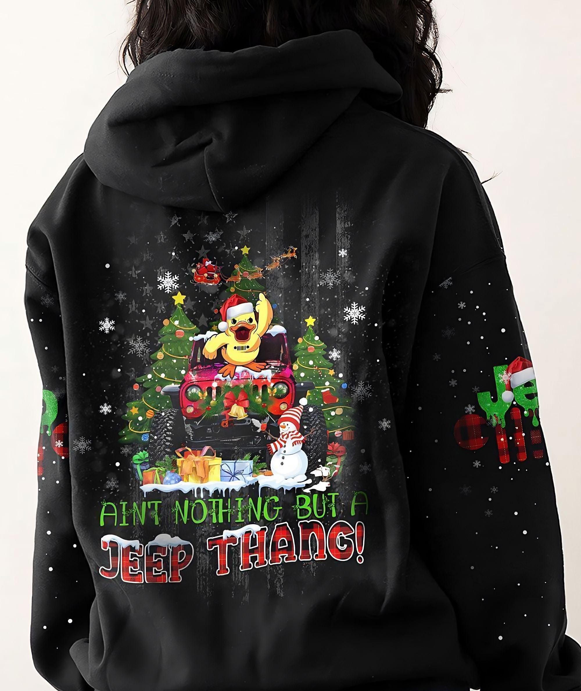 aint-nothing-but-a-jeep-thang-christmas-hoodie