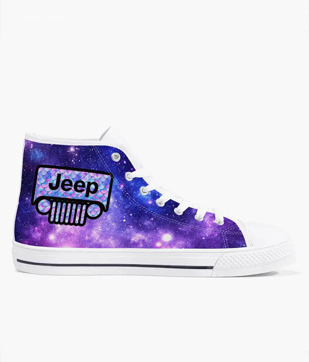 jeep-girl-mermaid-galaxy-high-top-canvas-shoes-high-top-shoes