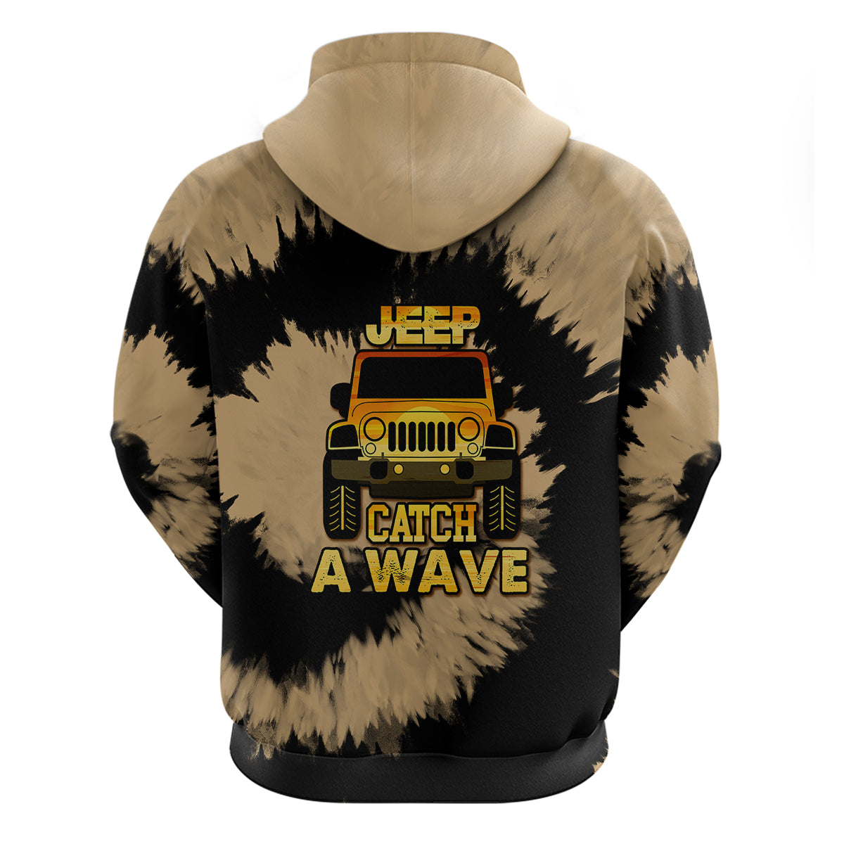 jeep-pineapple-bleach-tie-dye-style-catch-a-wave-hoodie