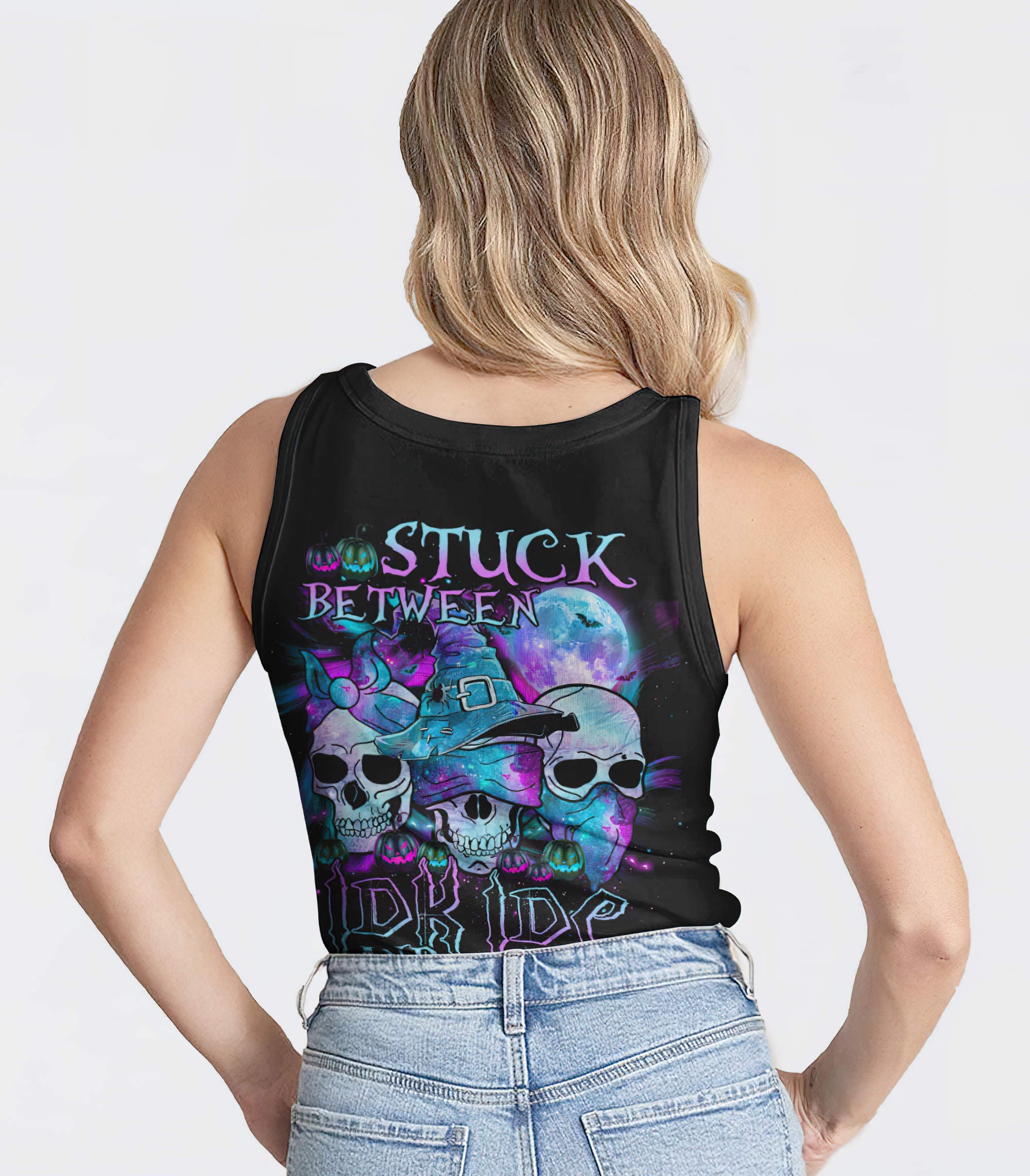 stuck-between-three-skulls-halloween-all-over-print-tank-top