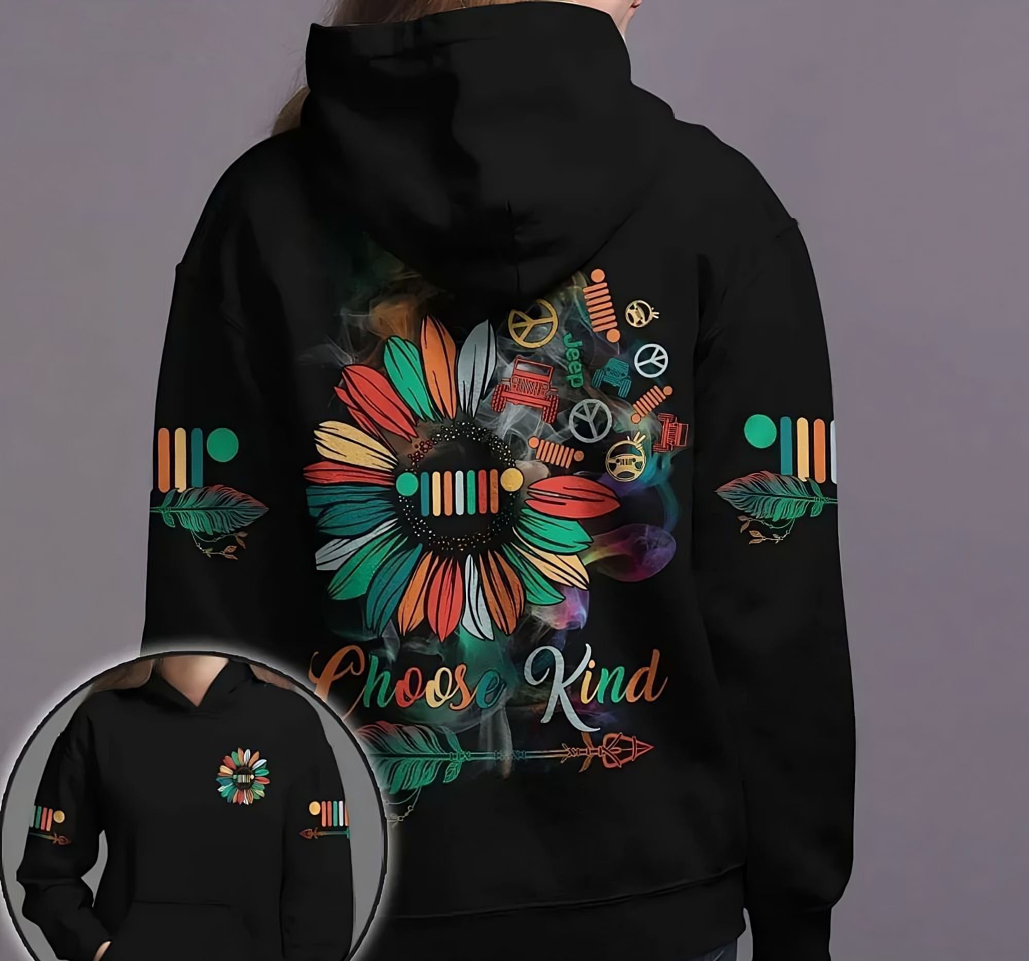 choose-kind-hippie-sunflower-jeep-all-over-print-hoodie