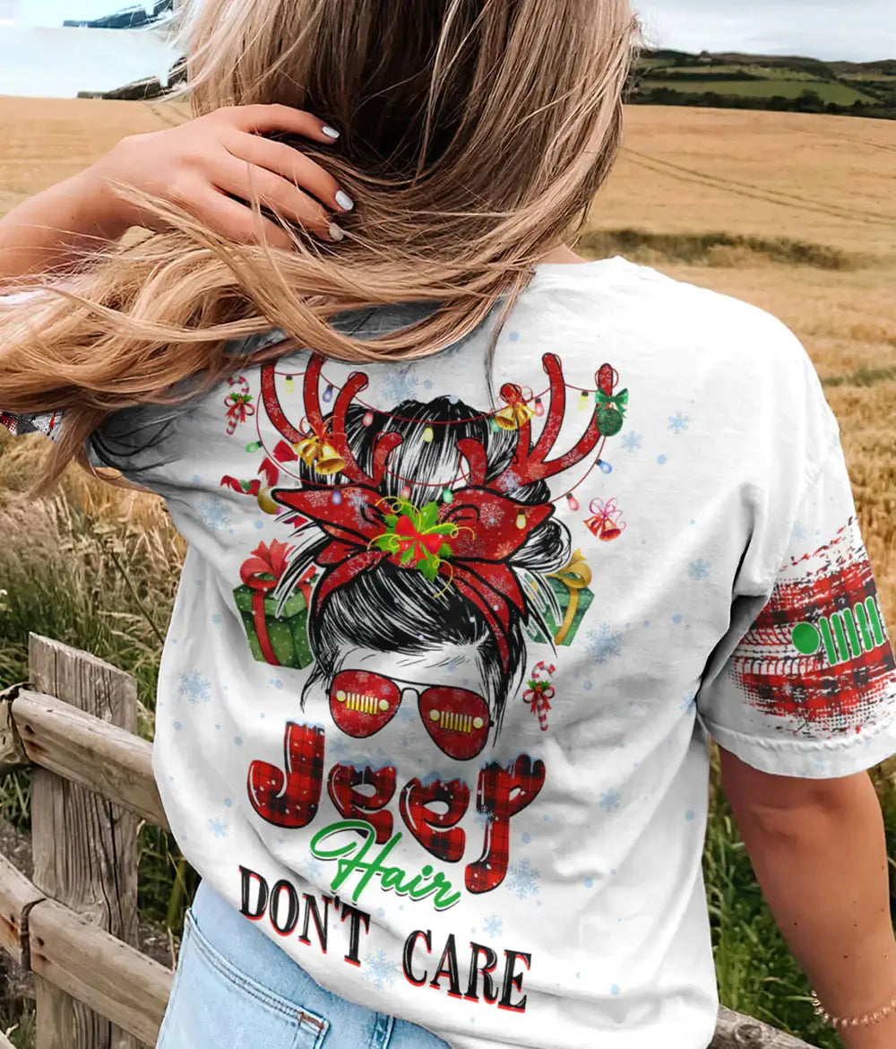 jeep-hair-dont-care-christmas-t-shirt