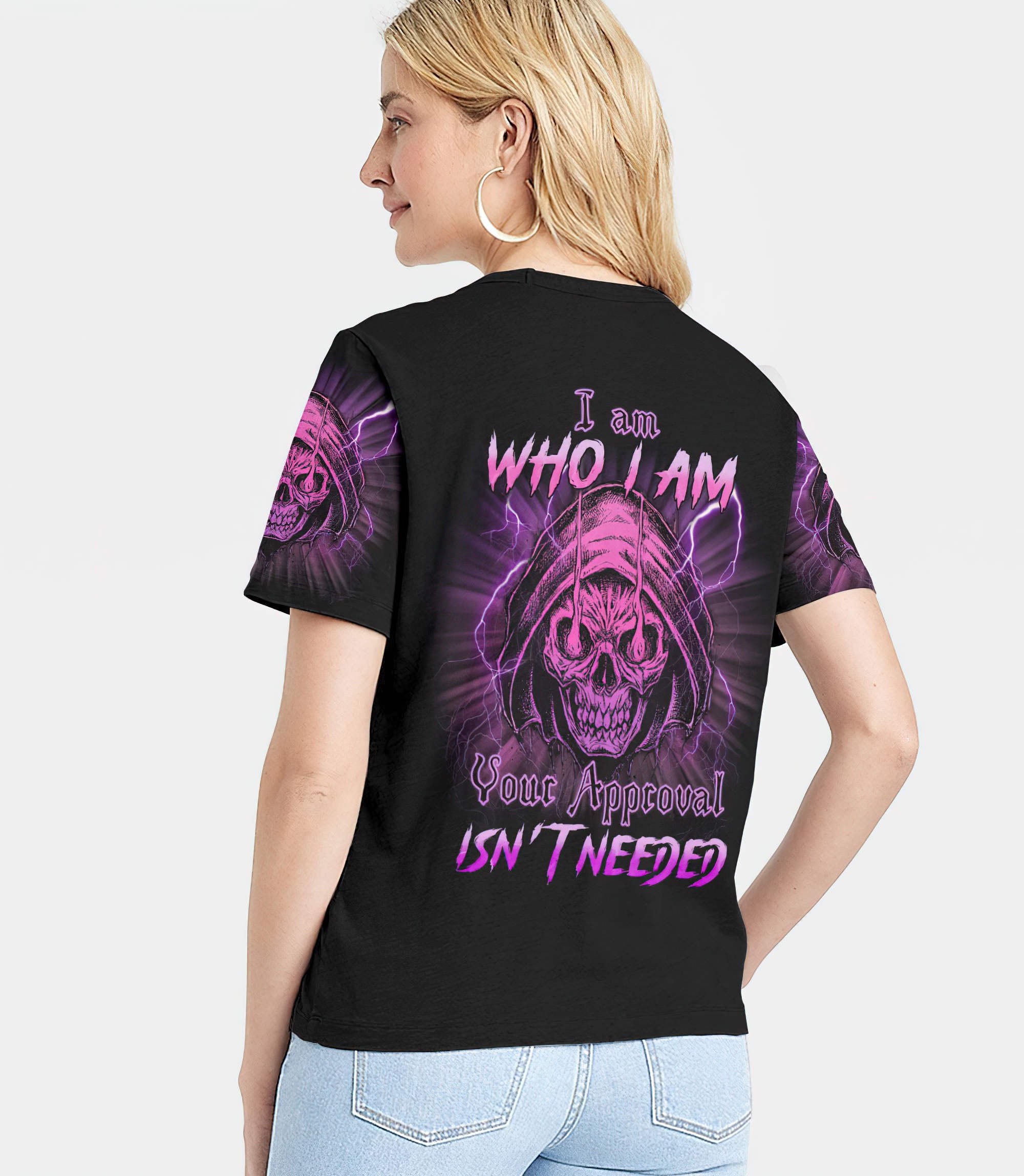 i-am-who-i-am-skull-reaper-all-over-print-women-v-neck-t-shirt