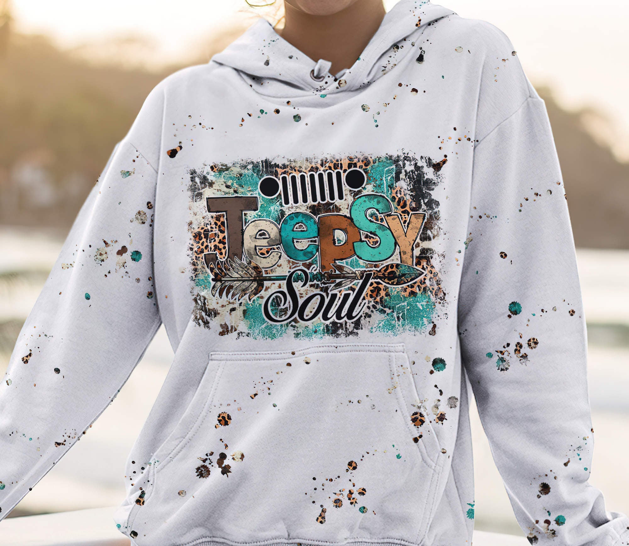 jeepsy-soul-cowhide-leopard-turquoise-all-over-ptrint-hoodie