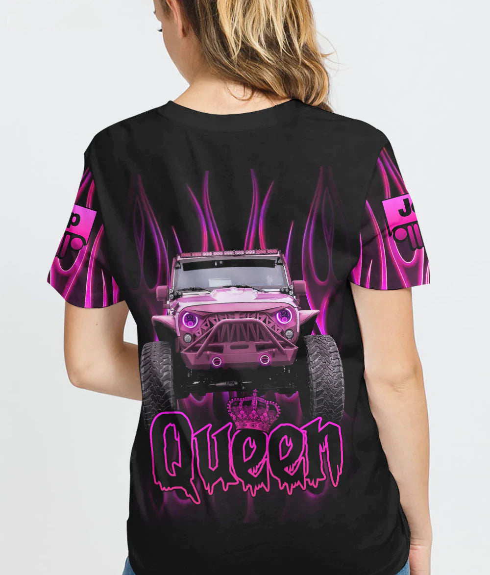 jeep-king-queen-fire-couple-t-shirt