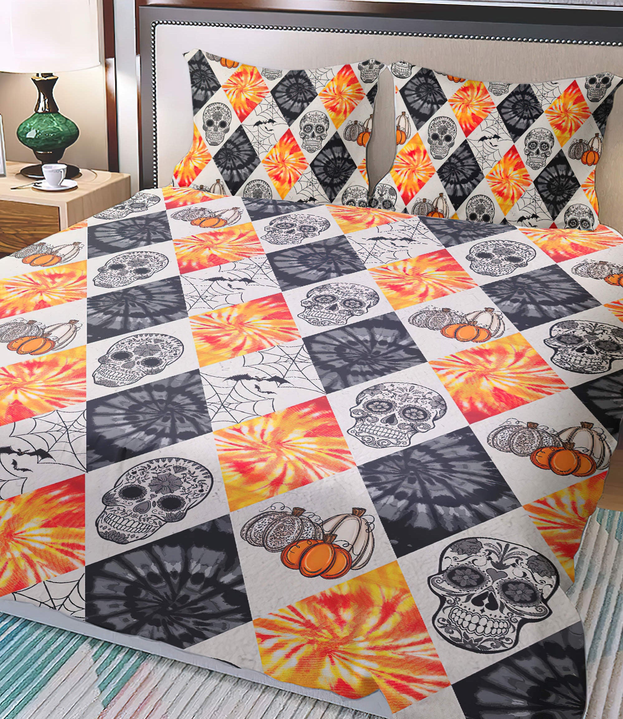 sugar-skull-halloween-bedding-set-bedding-set