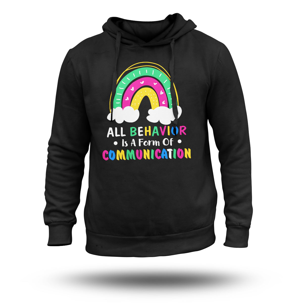 all-behavior-is-a-form-of-communication-aba-therapy-awareness-hoodie