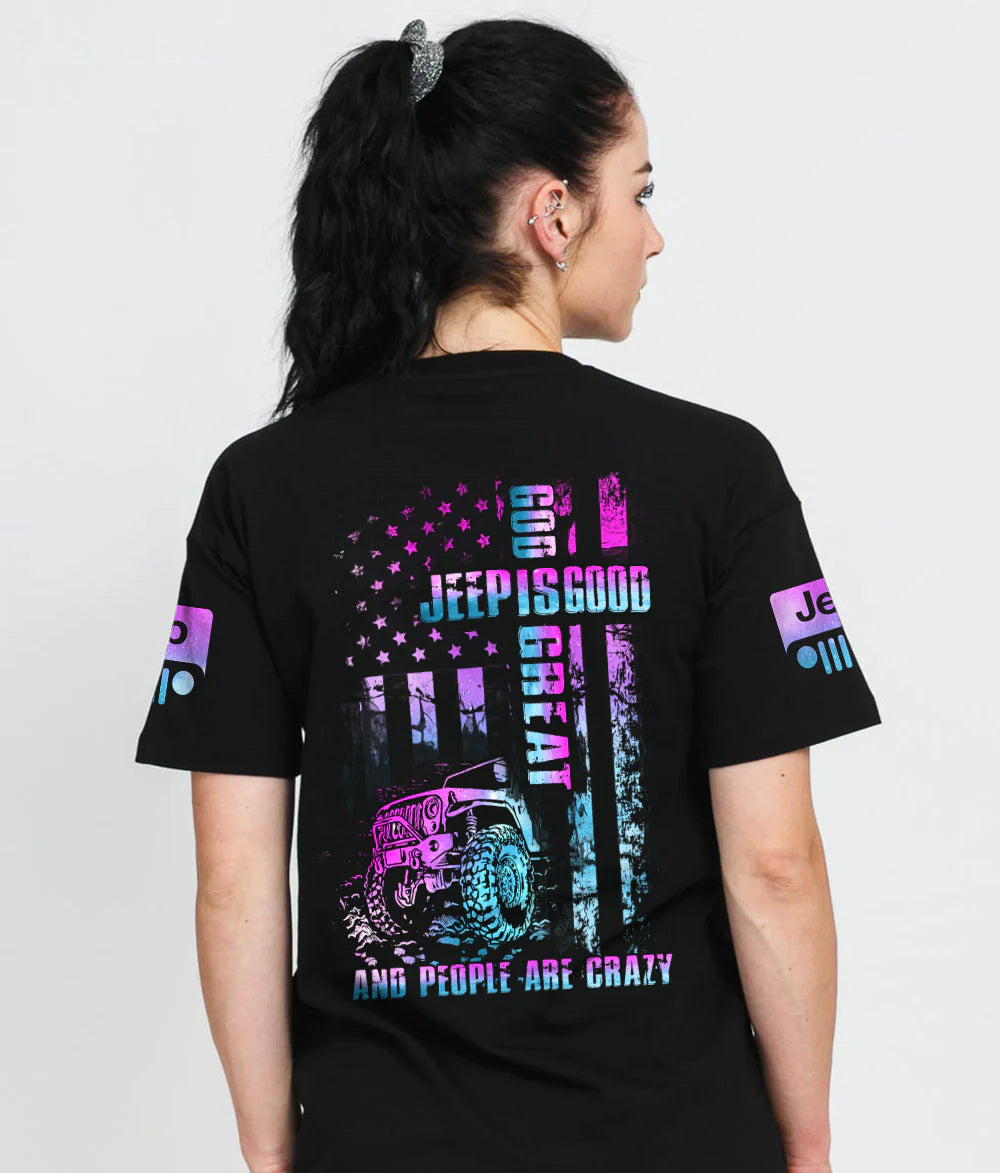 jeep-is-good-purple-flag-t-shirt