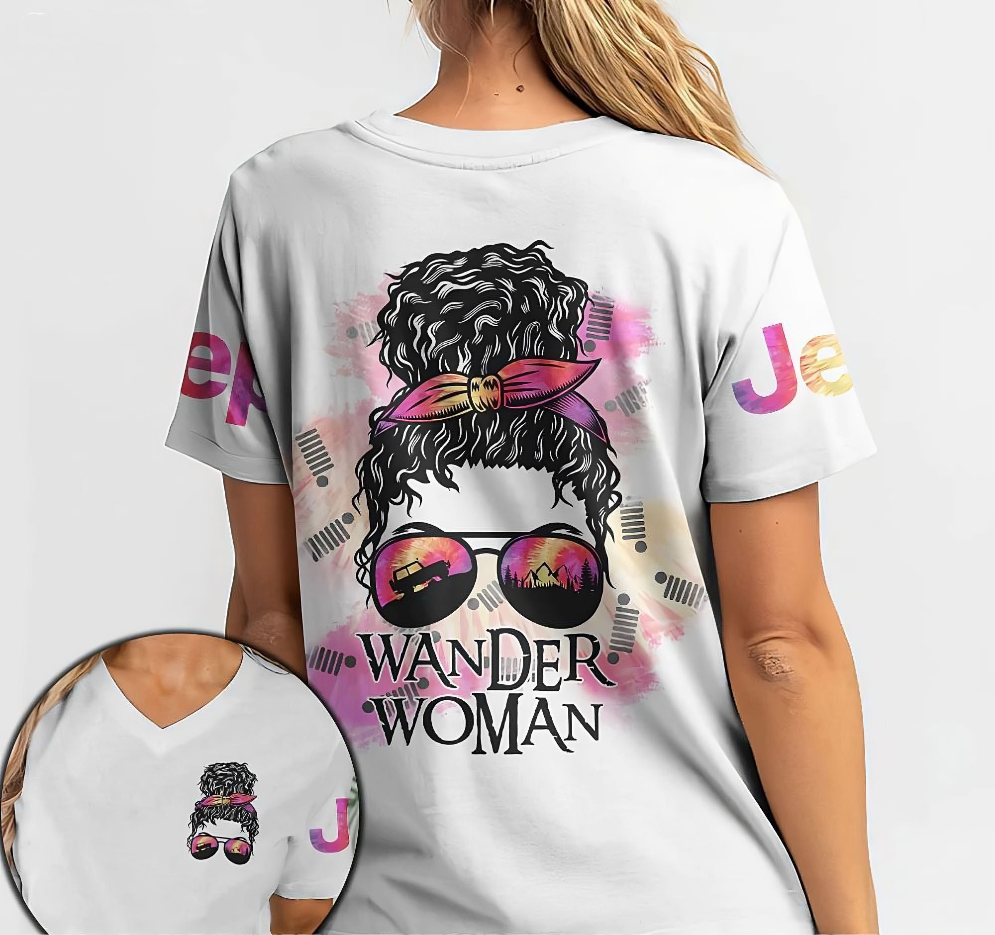 wander-woman-jeep-messy-bun-all-over-print-t-shirt