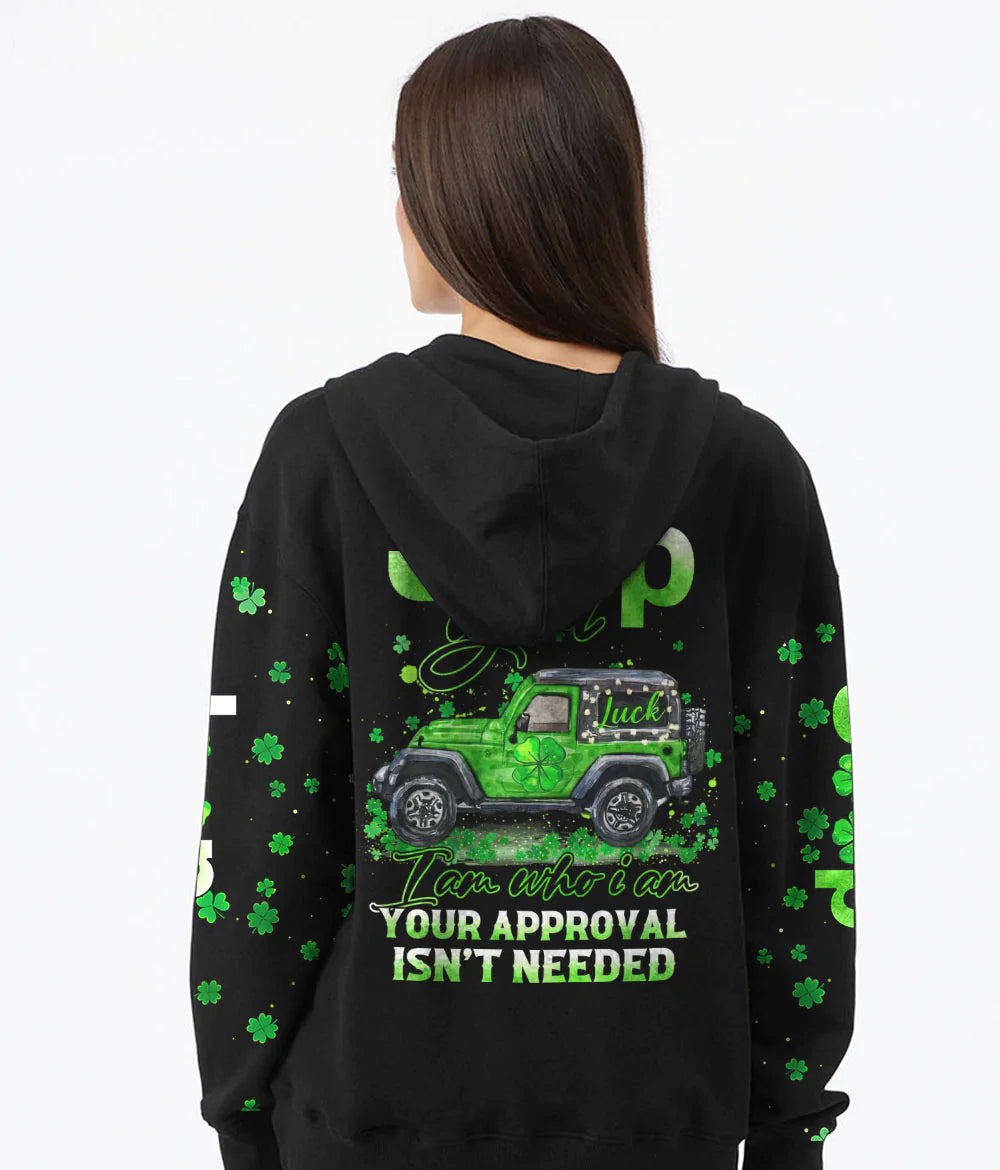 jeep-girl-i-am-who-i-am-patricks-day-hoodie