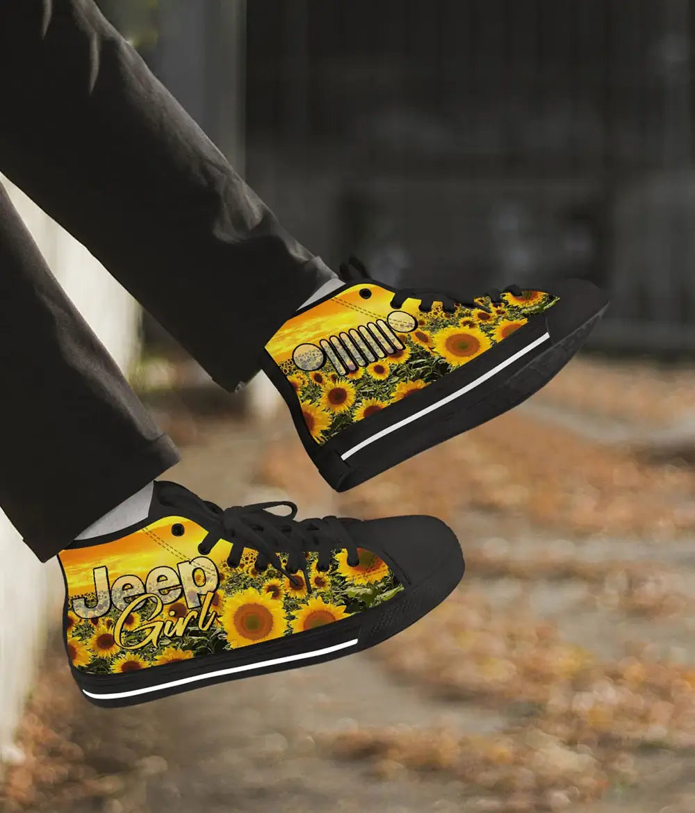 jeep-sunflower-field-high-top-canvas-shoes-high-top-shoes