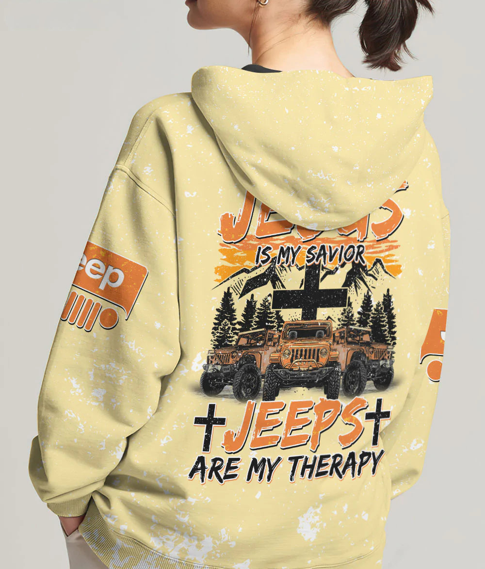 jesus-is-my-savior-jeeps-is-my-therapy-hoodie