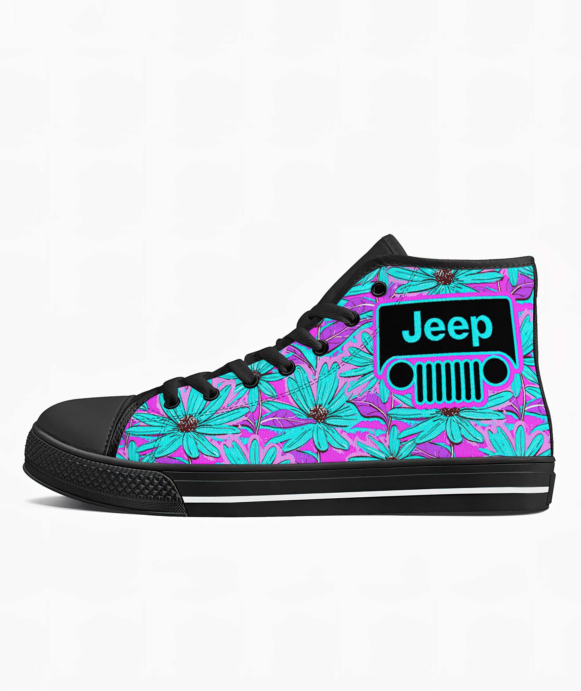 jeep-girl-daisy-high-top-shoes