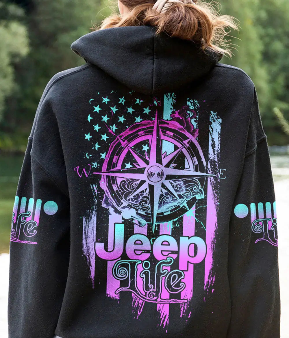 jeep-life-compass-teal-and-purple-flag-hoodie