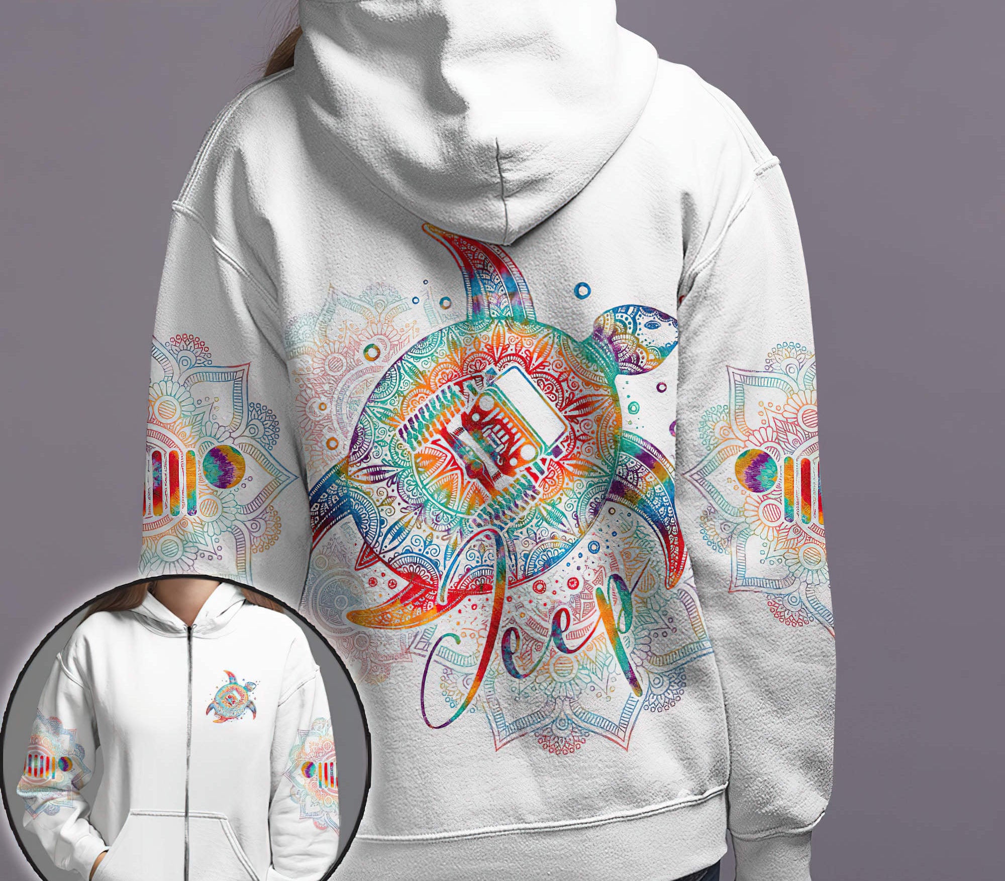 jeep-mandala-tie-dye-white-hoodie