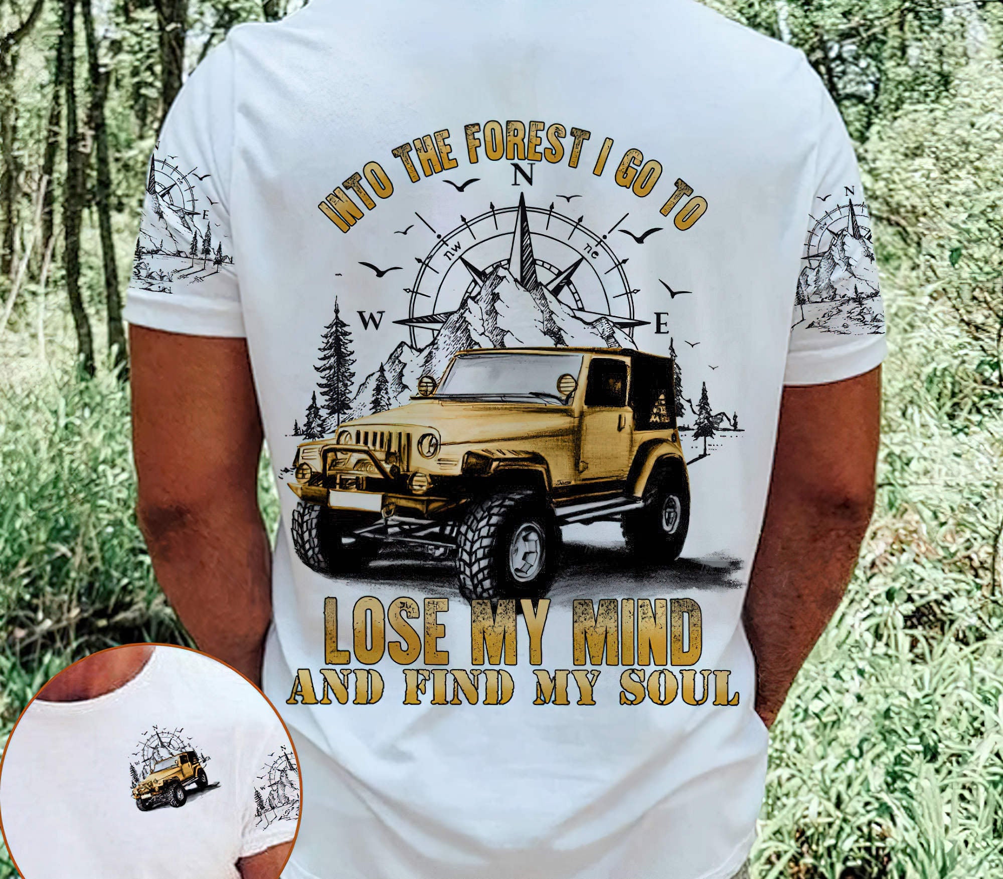 find-my-soul-jeep-t-shirt